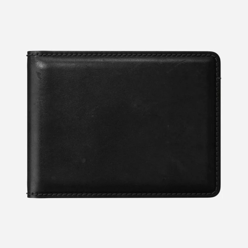 Nomad Bifold Wallet Horween Leather - Black - Image 2