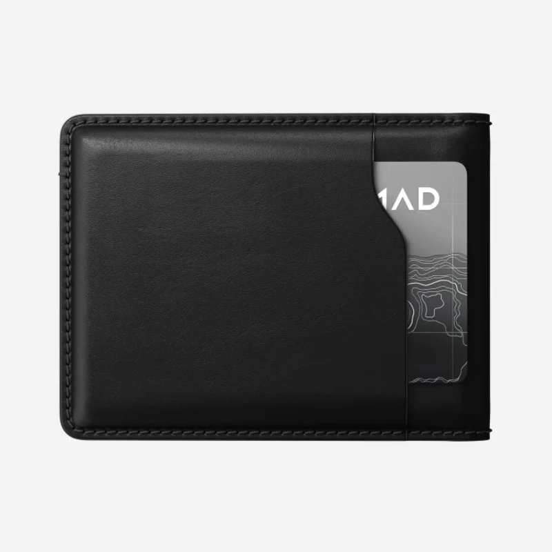 Nomad Bifold Wallet Horween Leather - Black - Image 3