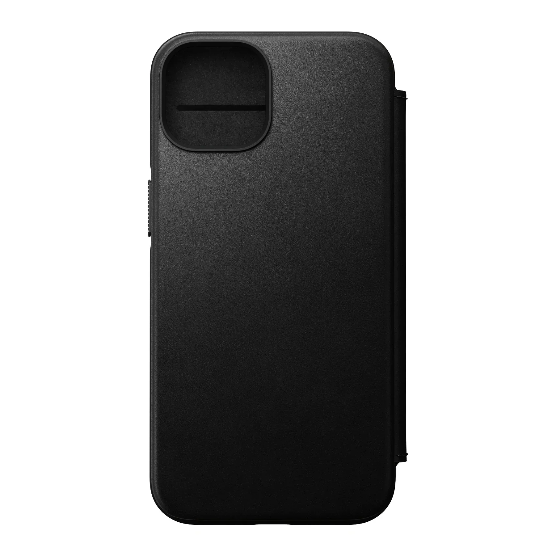 Nomad Modern Leather Folio Case iPhone 15 Plus - Black - Image 5