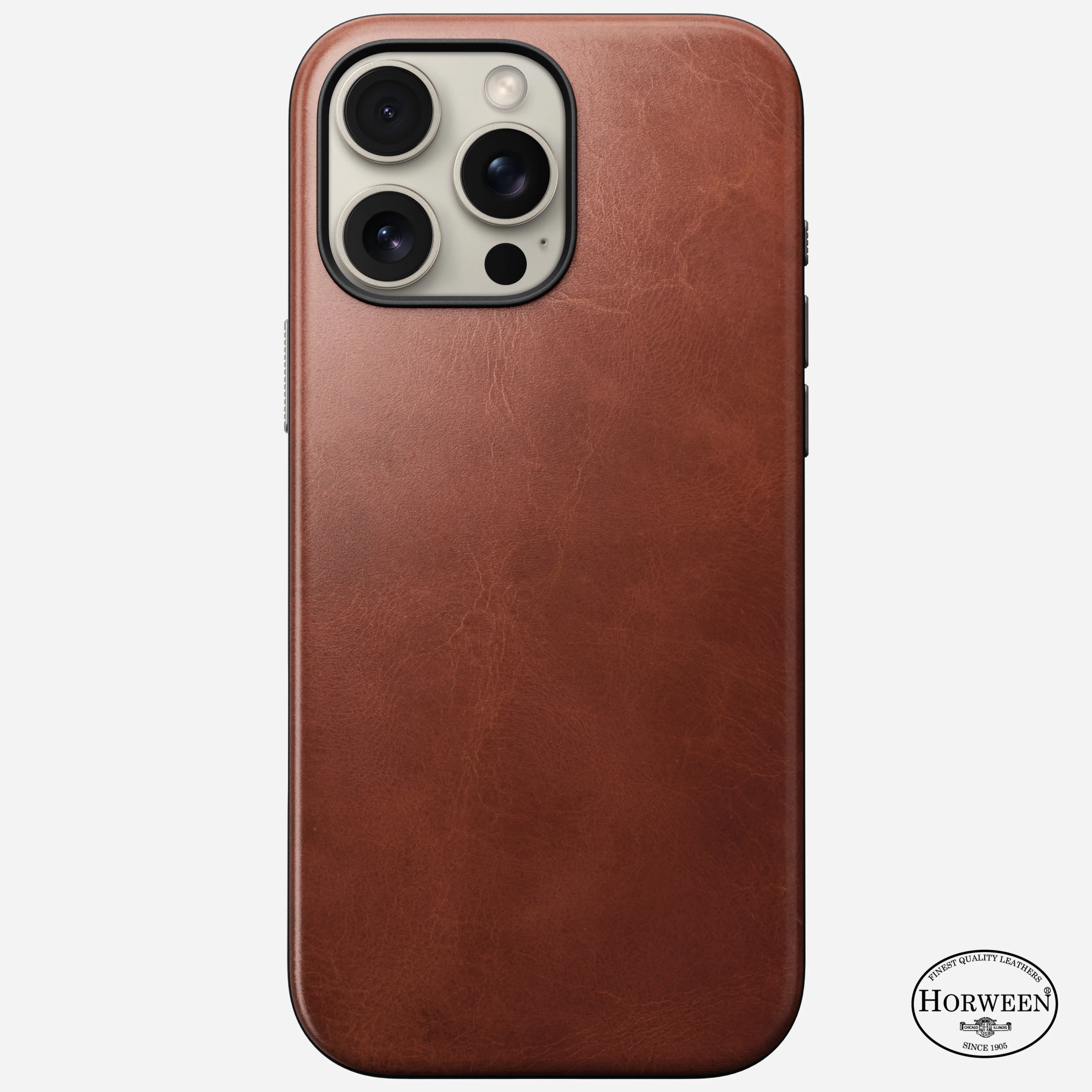 Nomad Horween Leather Case for iPhone 16 Pro - Olde Dublin Limited Ed - Image 5