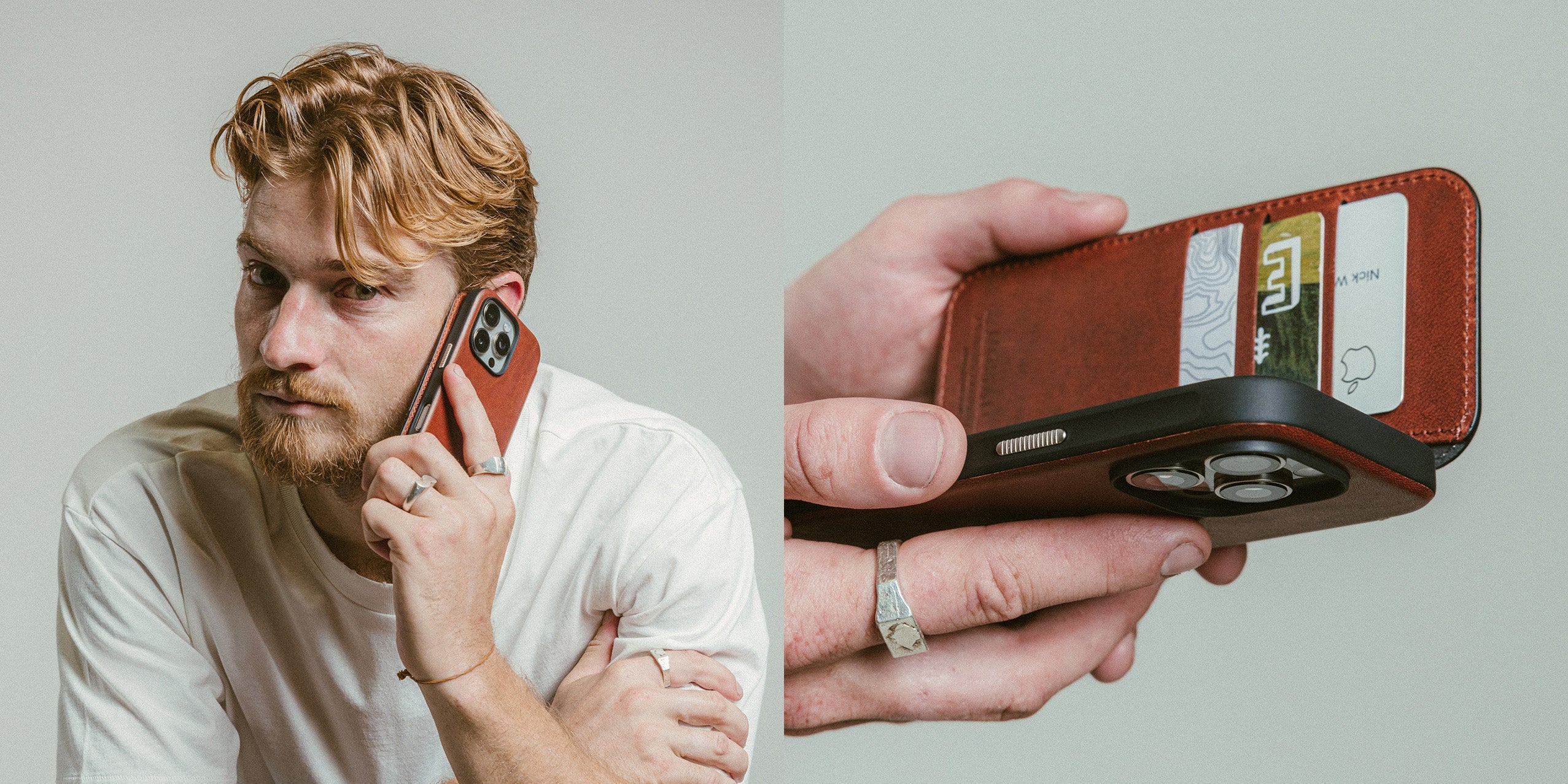 Nomad Horween Leather FOLIO Case for iPhone 16 Pro Max - Olde Dublin Limited Ed - Image 12
