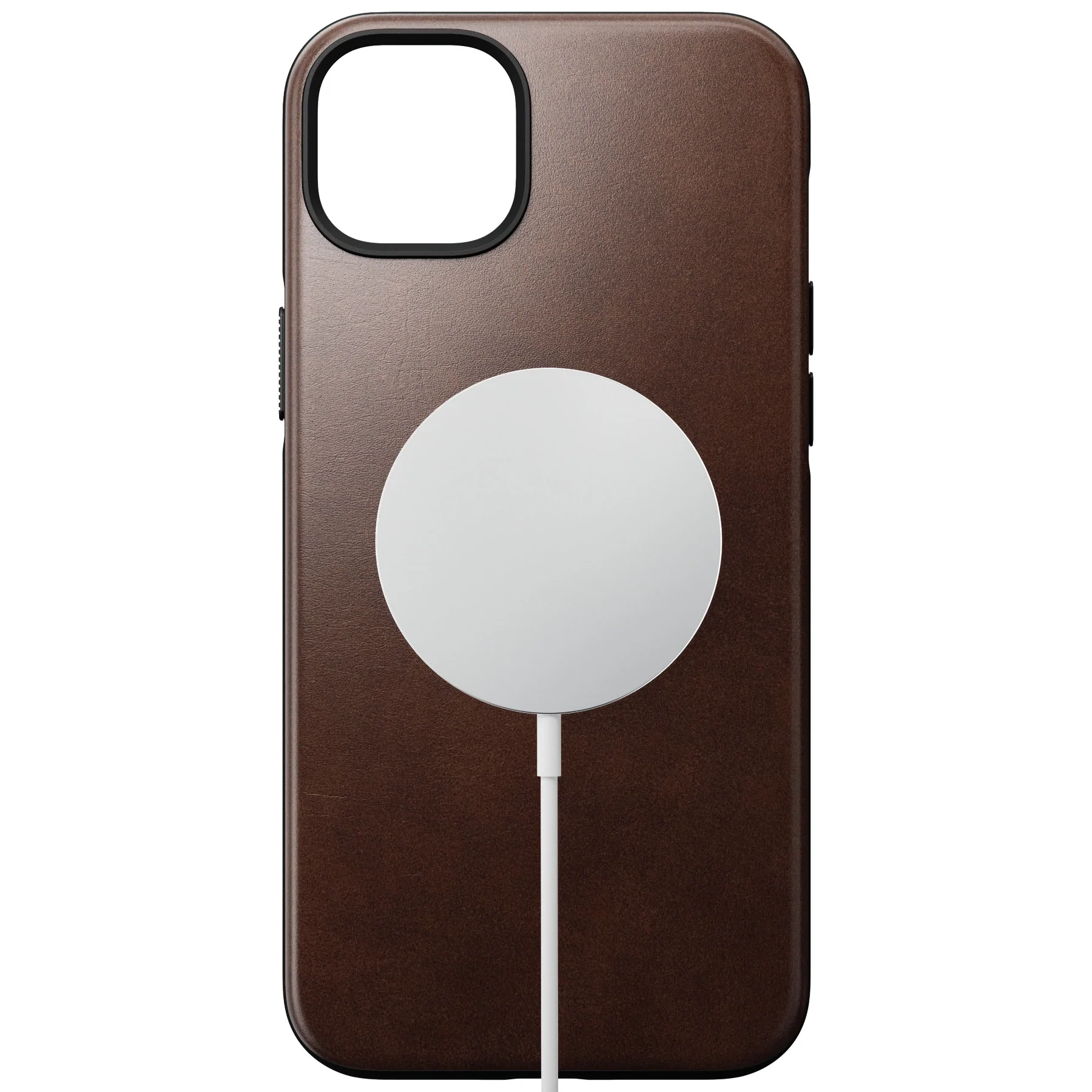 Nomad Modern Horween Leather Case - iPhone 14 - Brown - Image 3