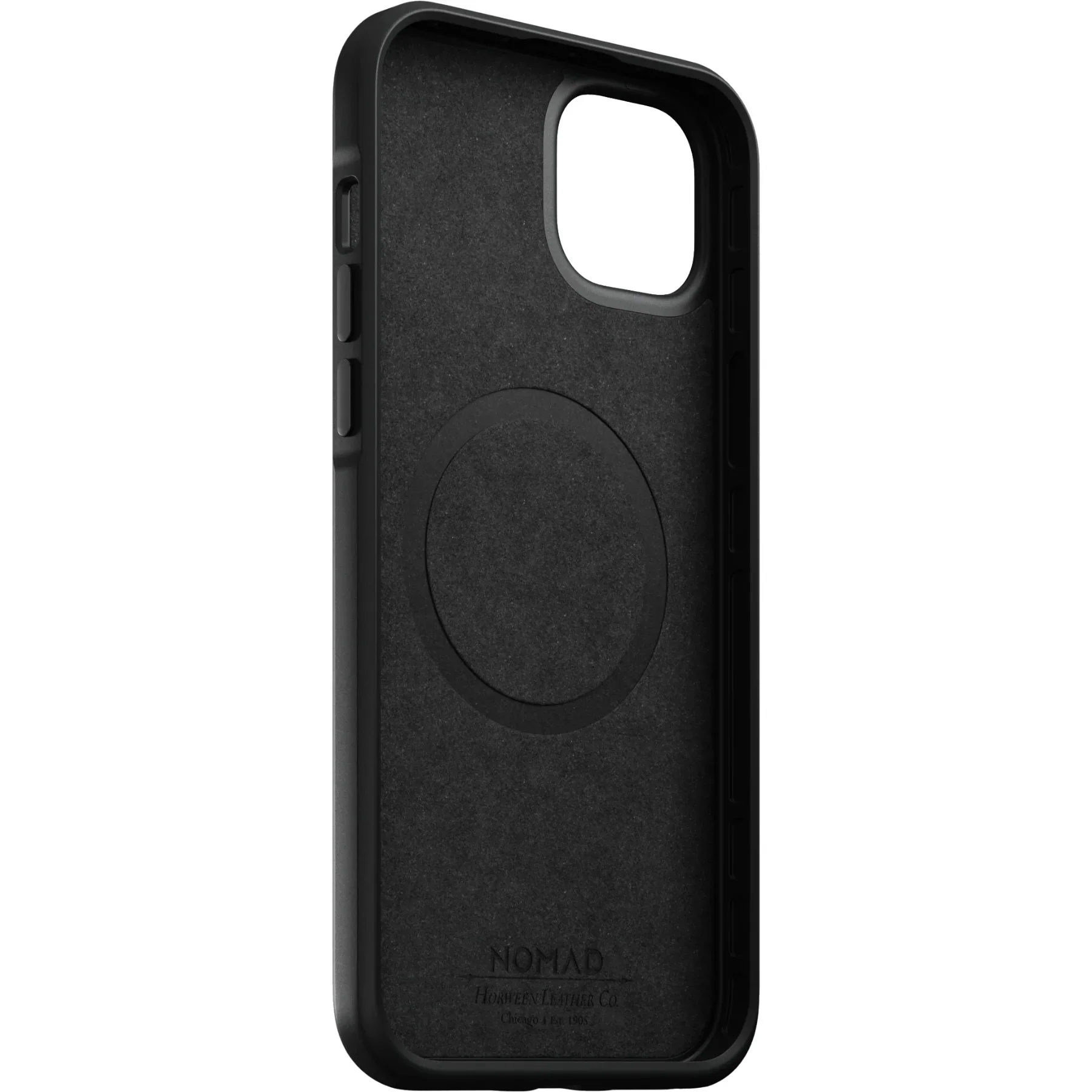Nomad Modern Horween Leather Case - iPhone 14 Plus - Black - Image 3