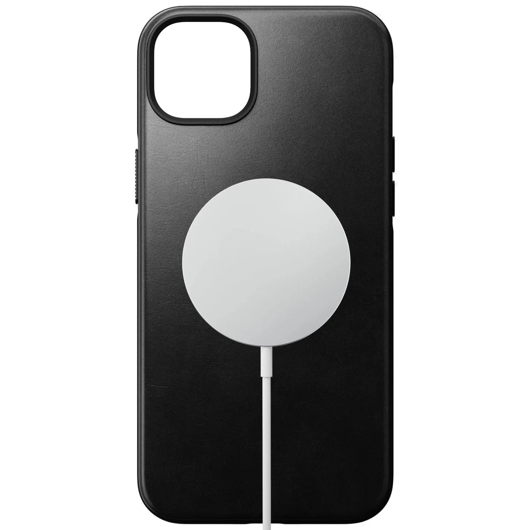 Nomad Modern Horween Leather Case - iPhone 15 Pro Max - Black - Image 3
