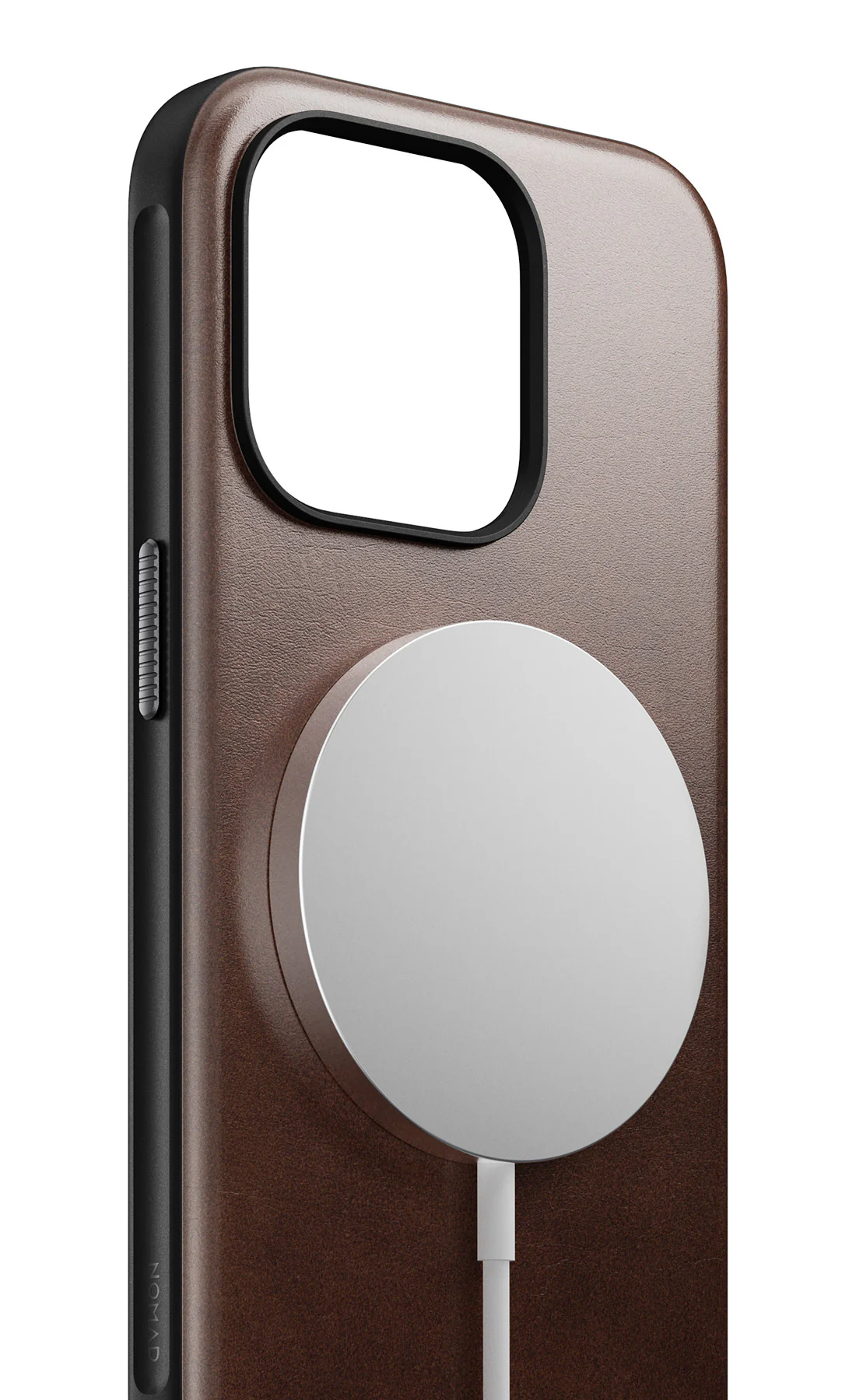 Nomad Modern Horween Leather Case - iPhone 15 Pro Max - Brown - Image 6
