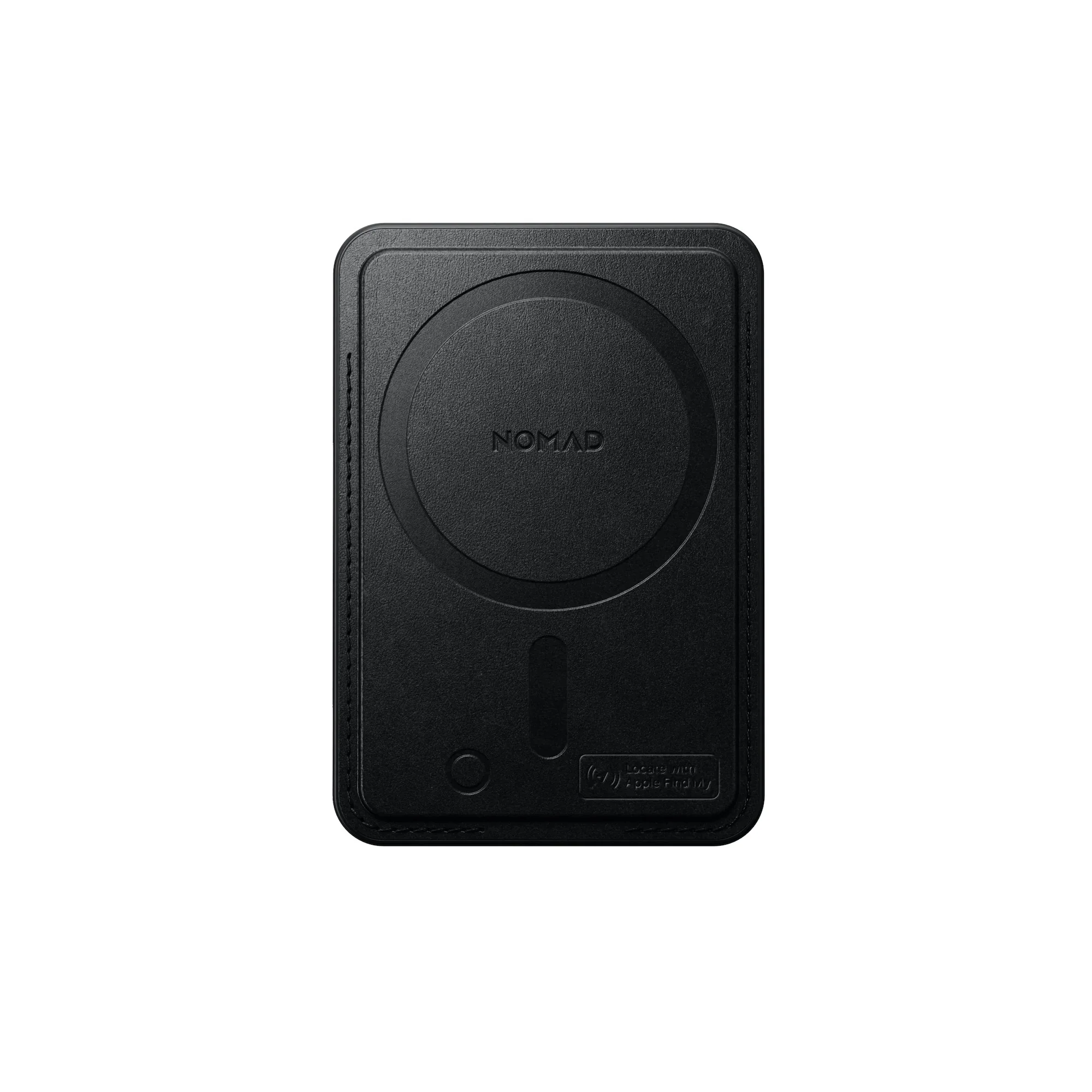 Nomad Leather Magsafe Wallet with Find My Tracking - Black - Image 3