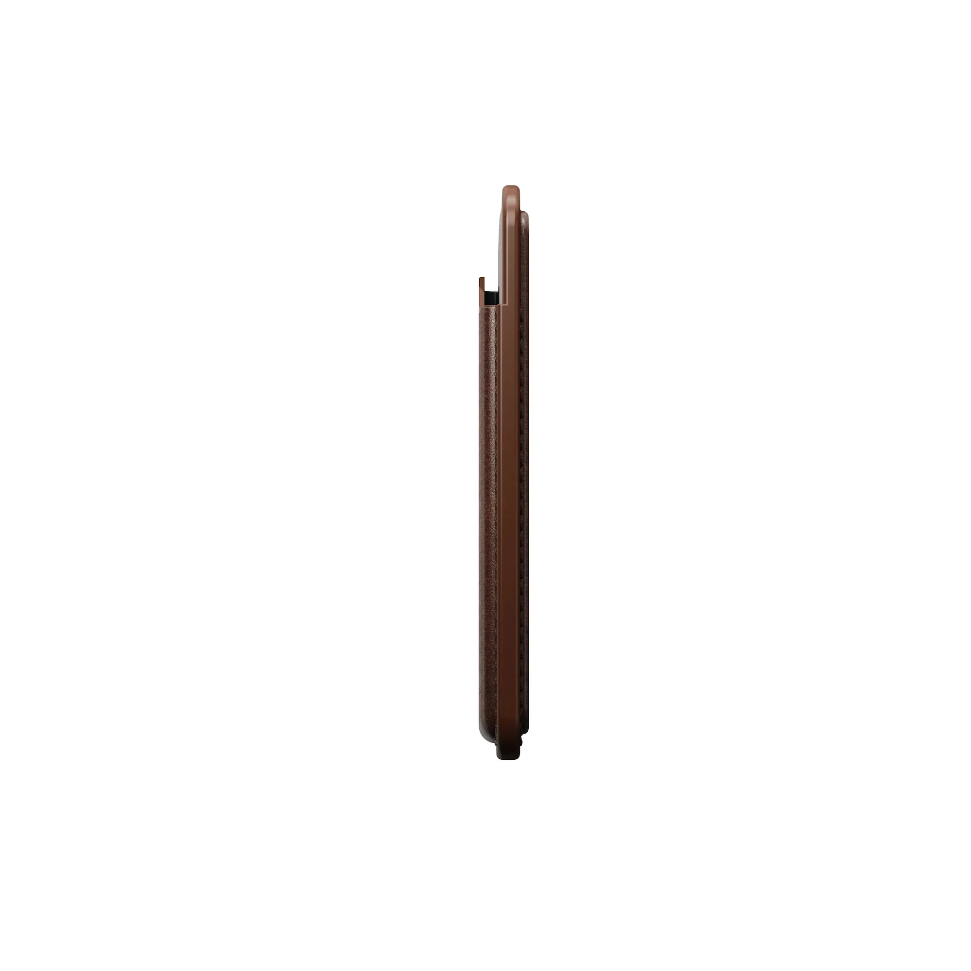 Nomad Leather Magsafe Wallet with Find My Tracking - Brown - Image 2