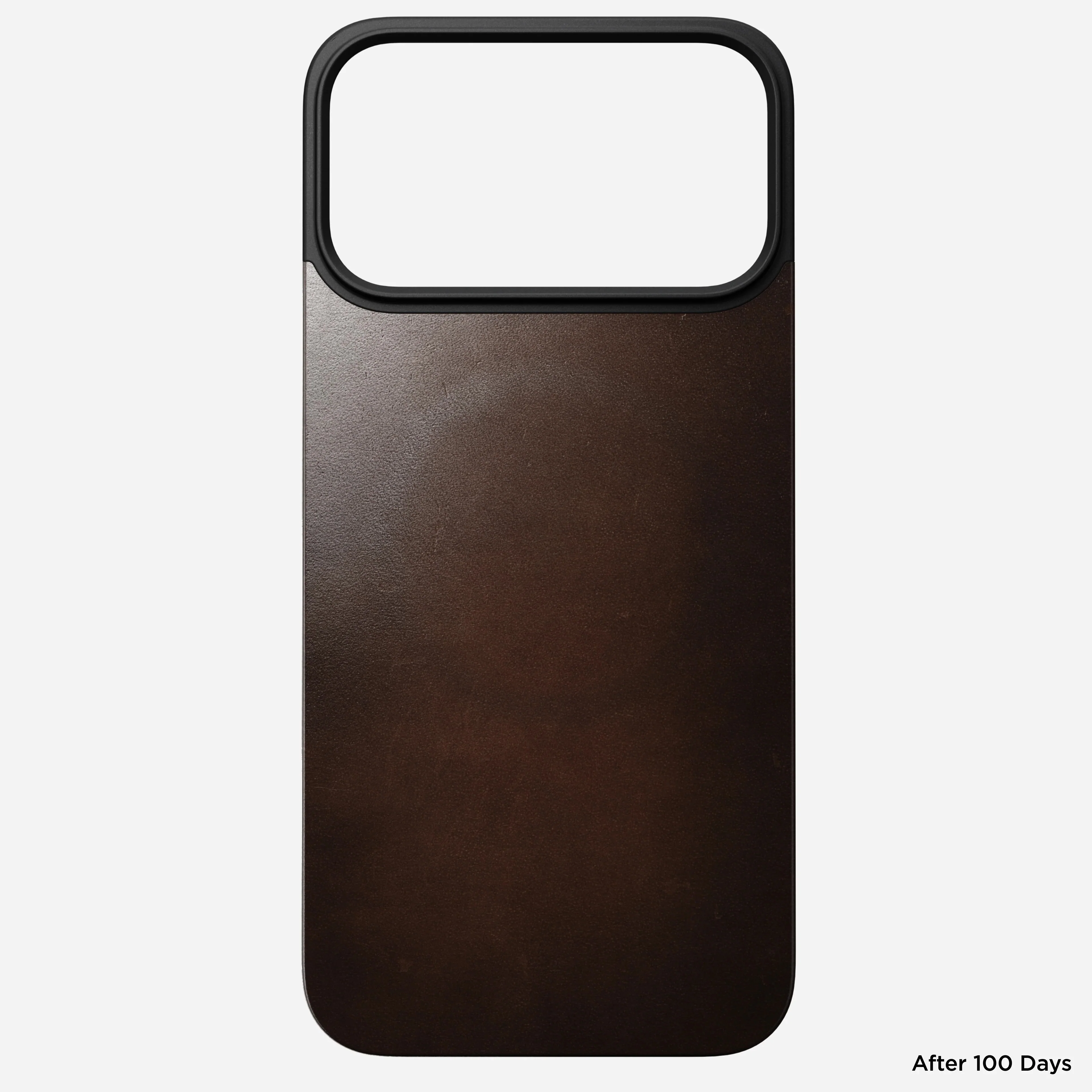 NOMAD Magnetic Leather Back MagSafe Case iPhone 17 Pro Max – Rustic Brown Horween - Image 6