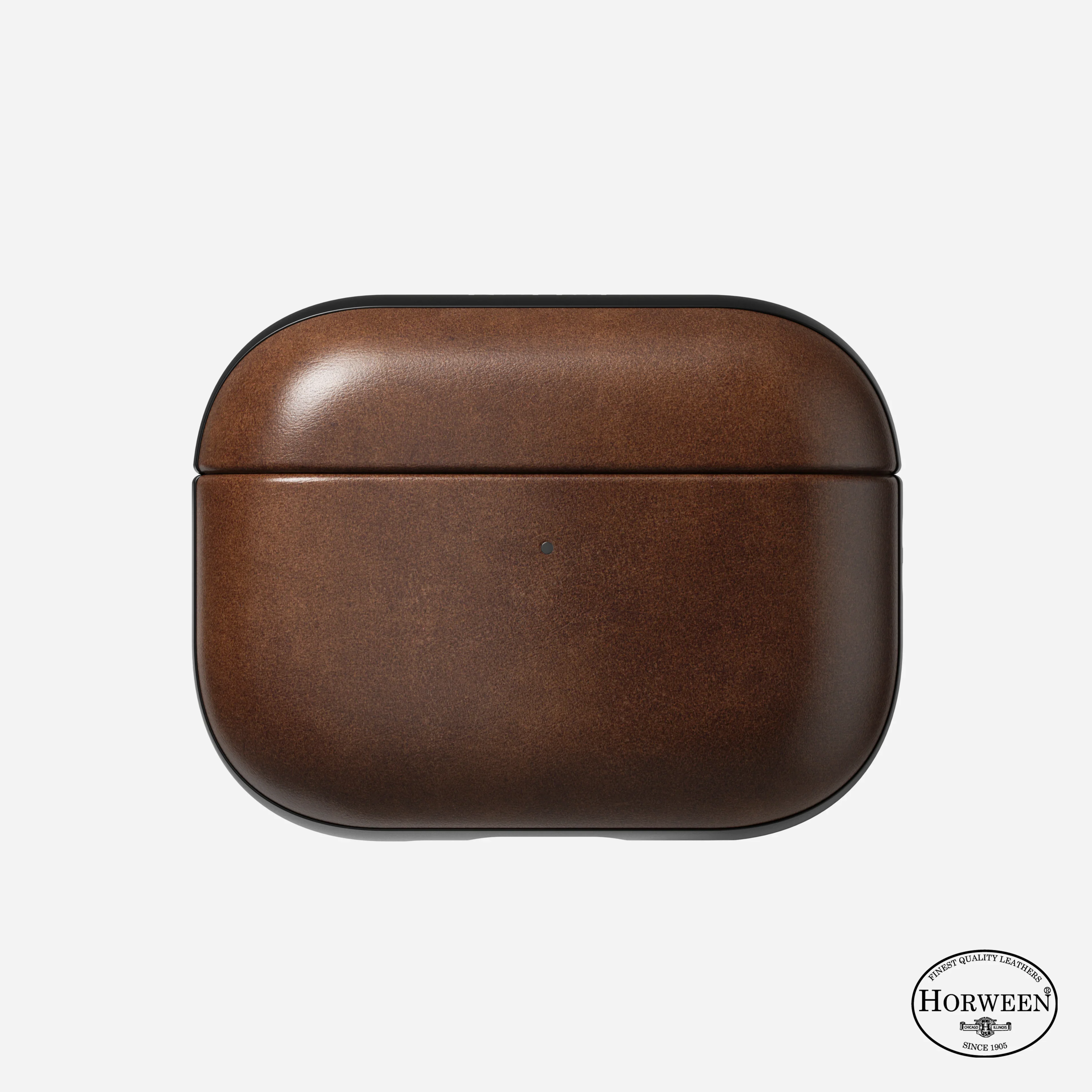 Nomad Modern Horween Leather Case Airpod Pro 3 - Rustic Brown - Image 2