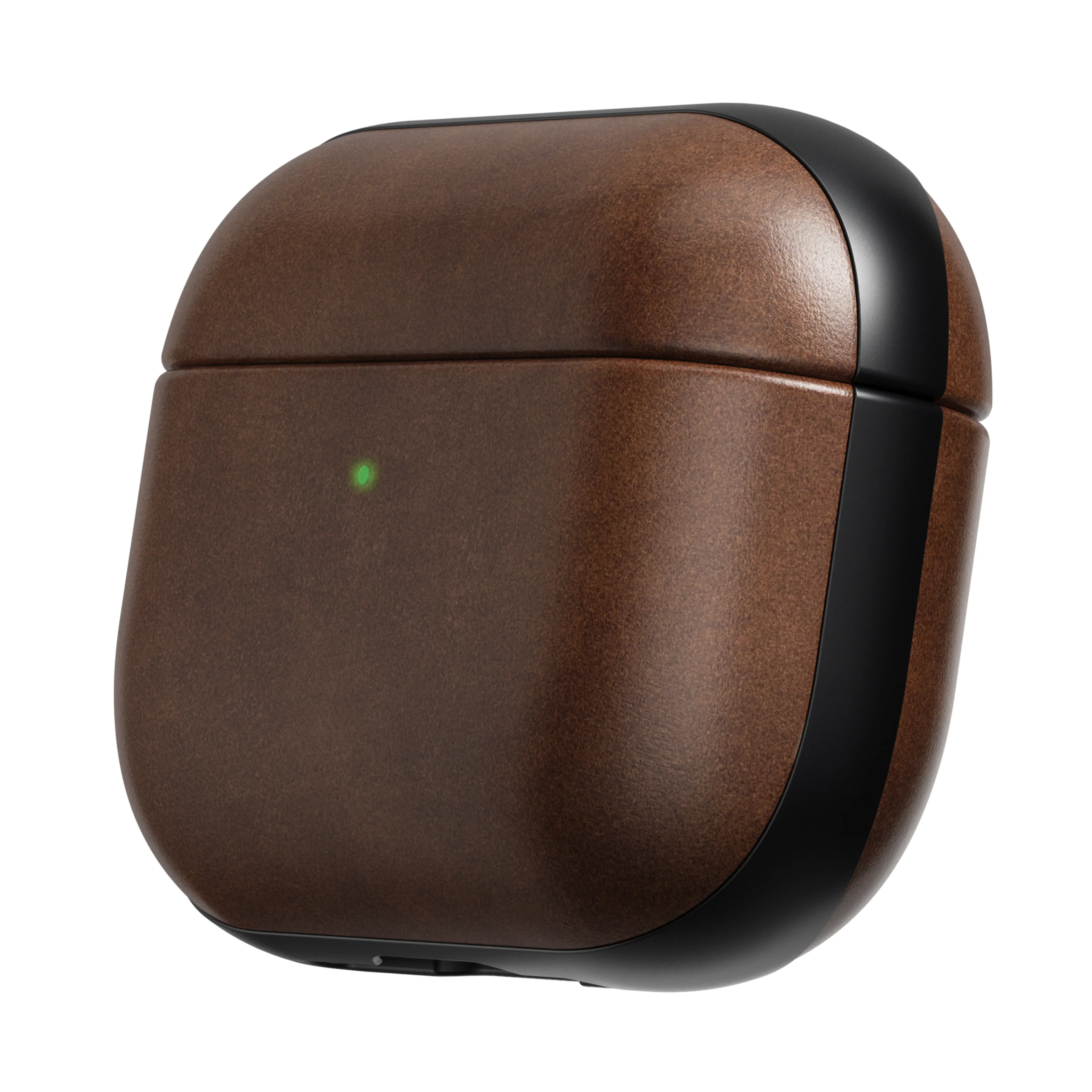 Nomad Modern Horween Leather Case Airpod Pro 3 - Rustic Brown - Image 4
