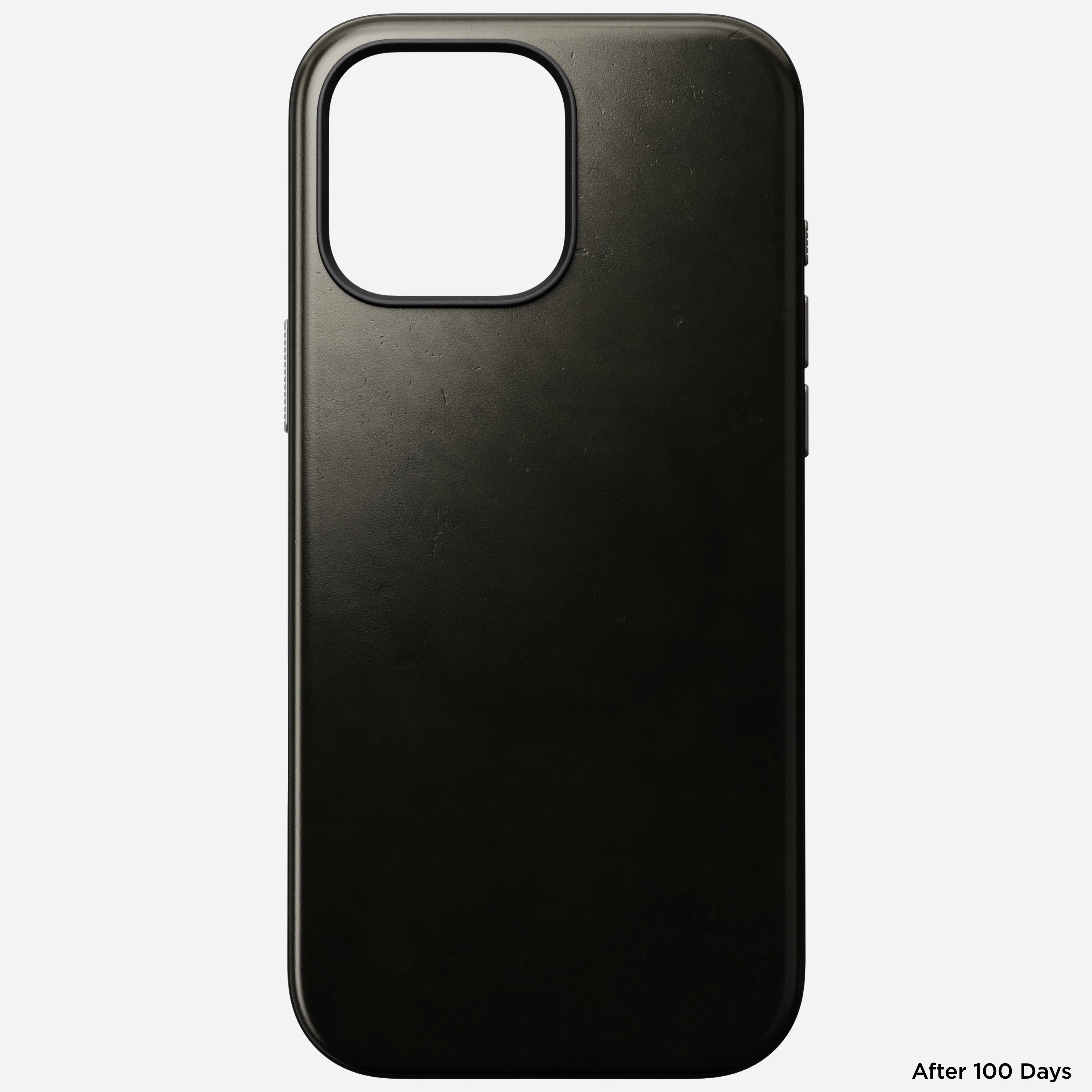 Nomad Modern Horween Leather Case for iPhone 16 Pro Max 6.9 - Green Chrome - Image 4