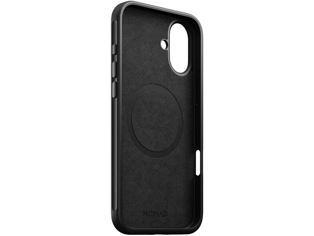 Nomad Modern Leather Case for iPhone 16 Standard 6.1 - Black - Image 3