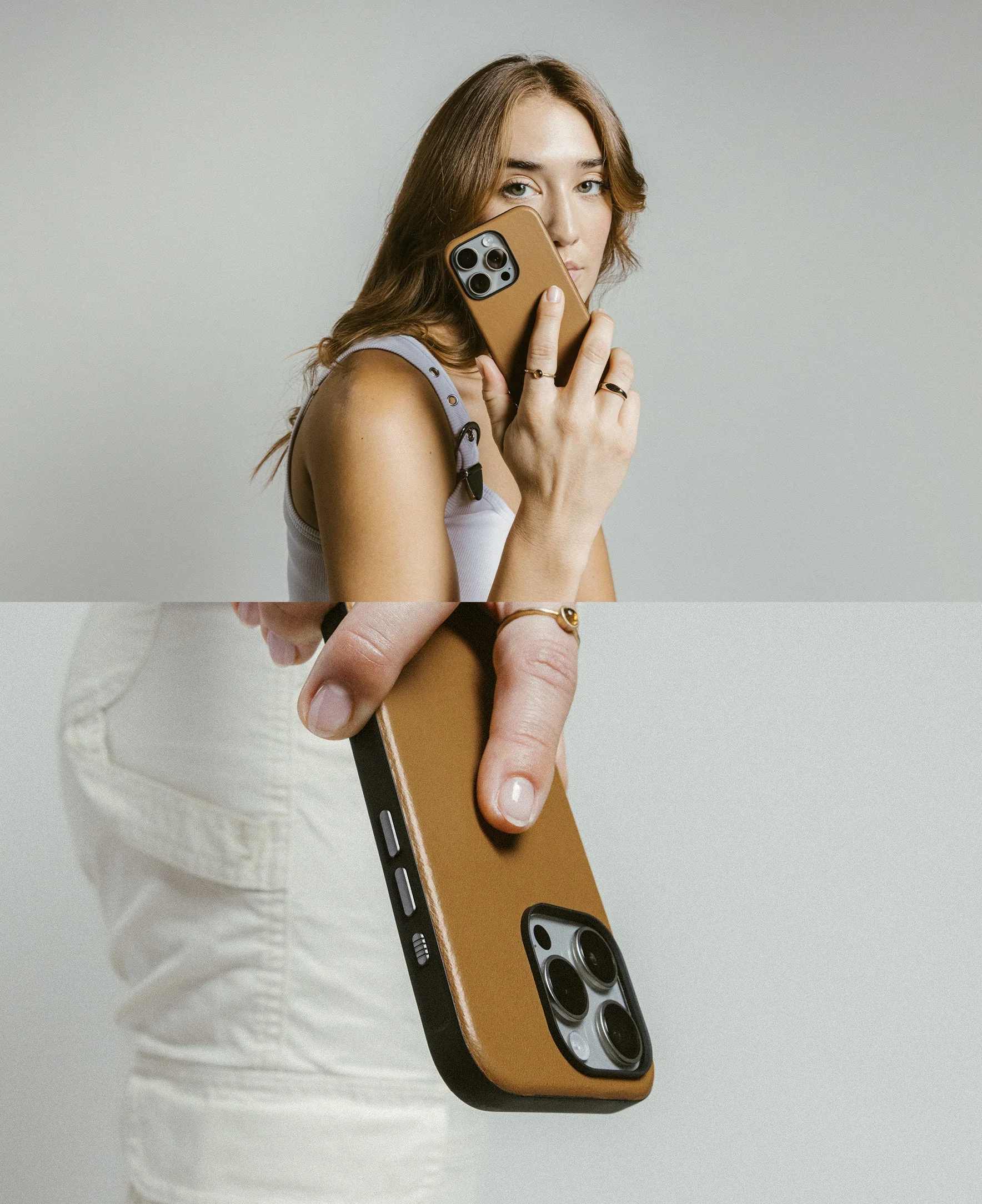 Nomad Modern Leather Case for iPhone 16 Pro Max 6.9 - English Tan - Image 8