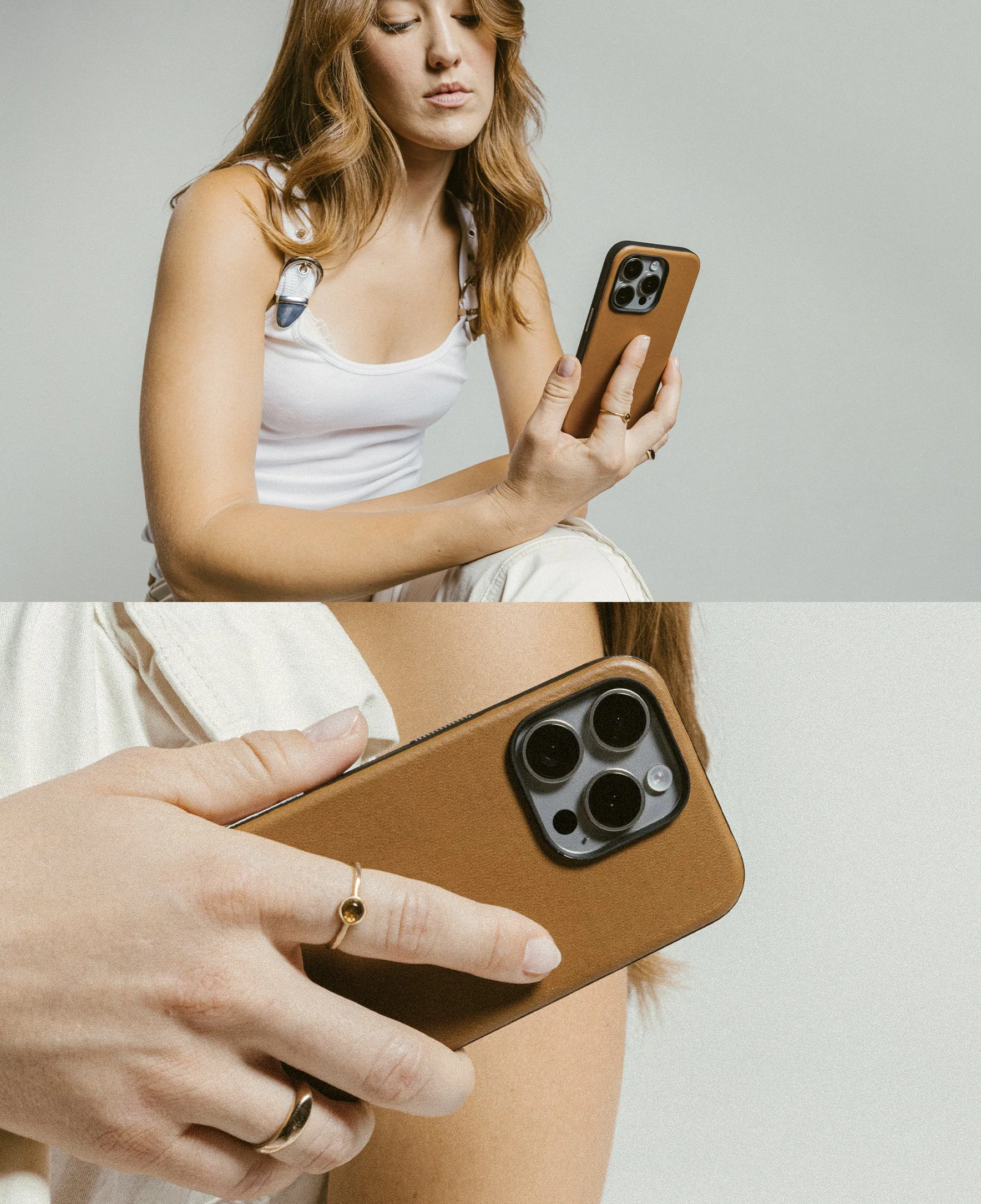 Nomad Modern Leather Case for iPhone 16 Pro Max 6.9 - English Tan - Image 9