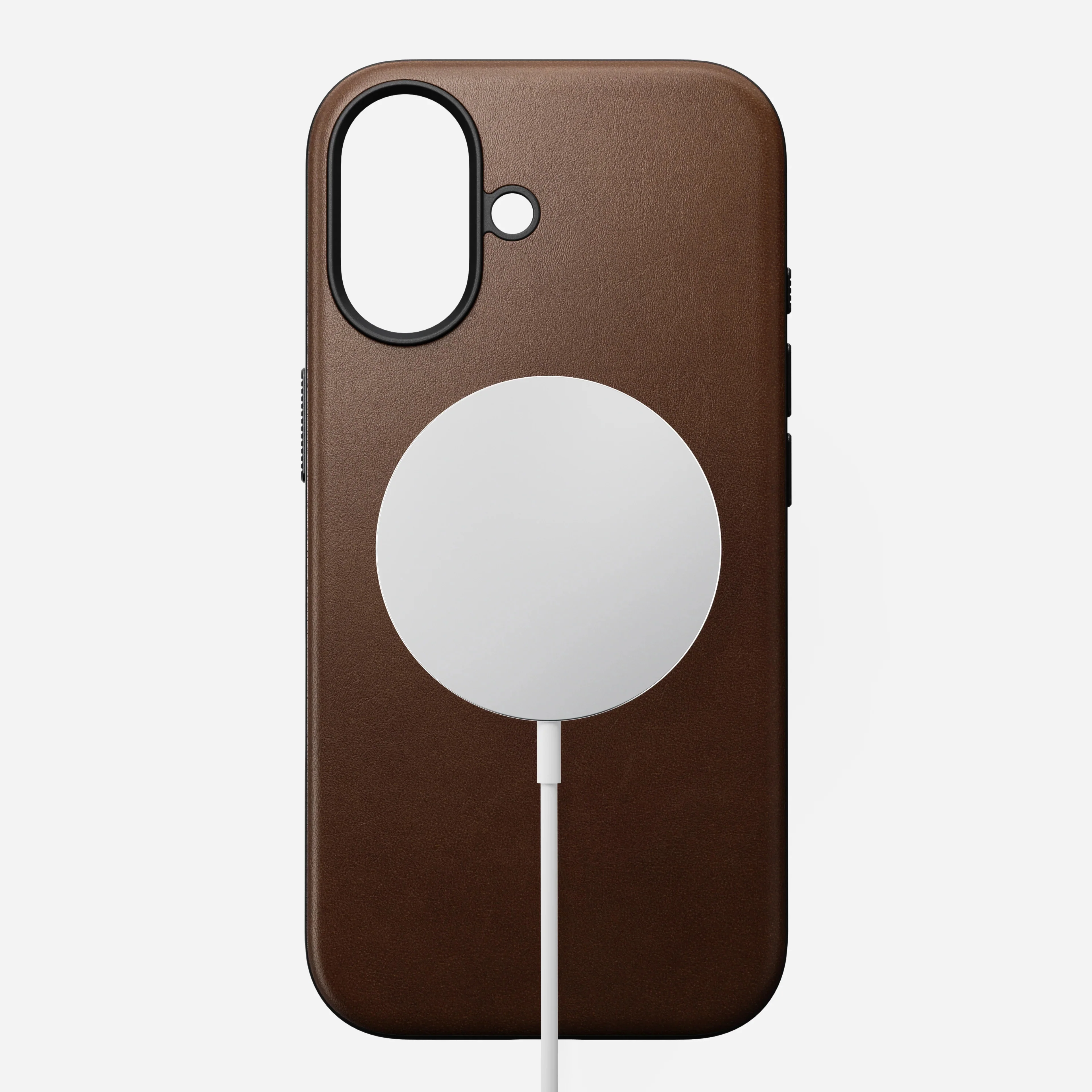 Nomad Modern Leather MagSafe Case iPhone 17 – Brown - Image 6