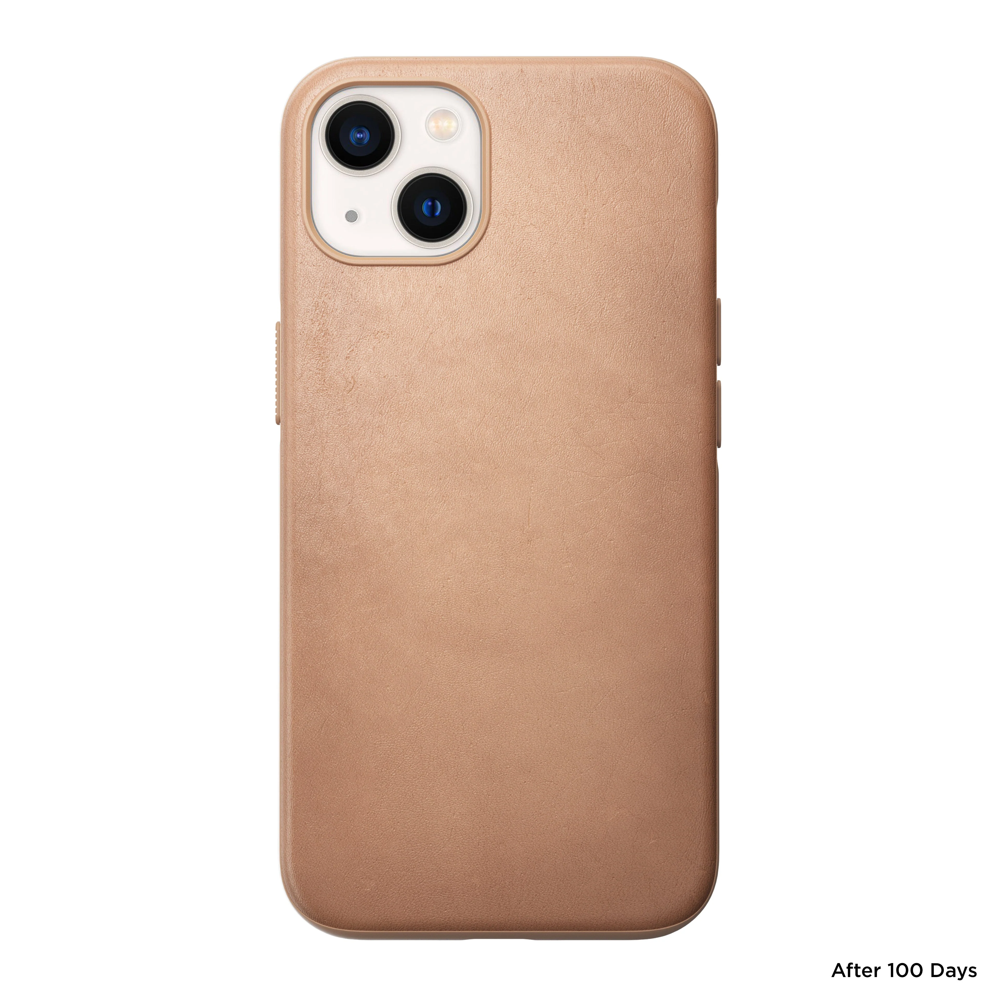 Nomad Modern Leather Case w/ MagSafe For iPhone 13 - NATURAL - Image 5
