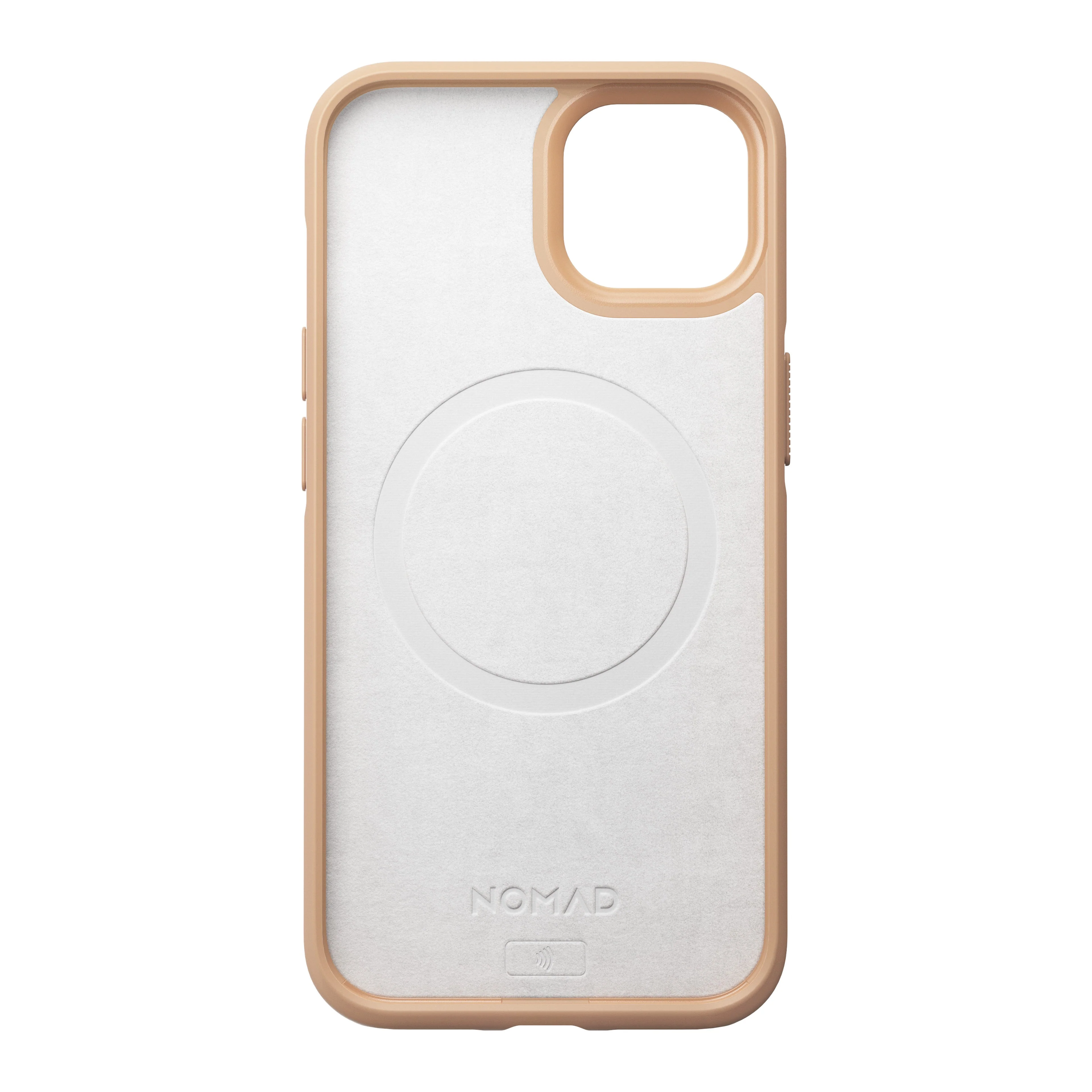 Nomad Modern Leather Case w/ MagSafe For iPhone 13 - NATURAL - Image 9