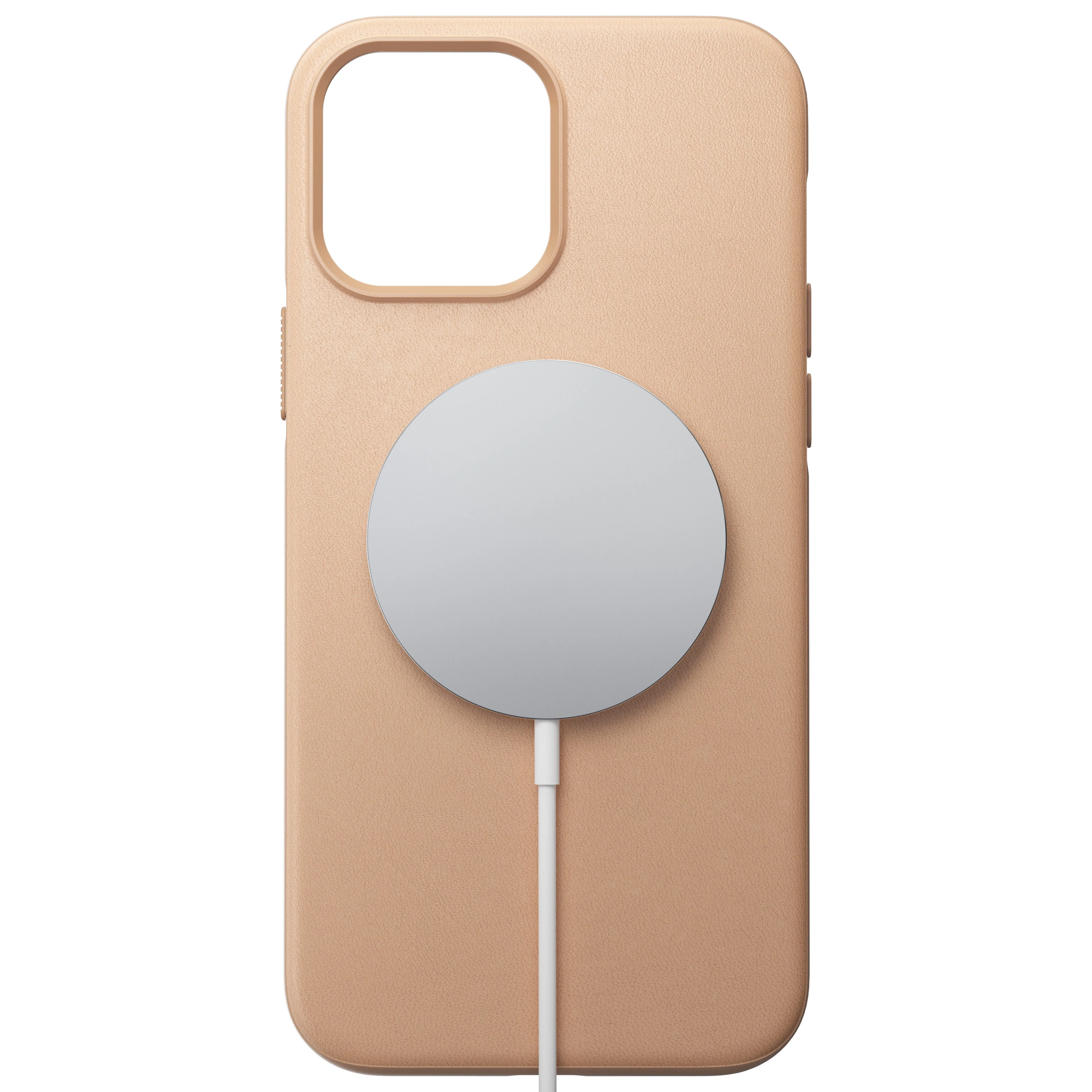 Nomad Modern Leather Case w/ MagSafe For iPhone 13 Pro Max - NATURAL - Image 4