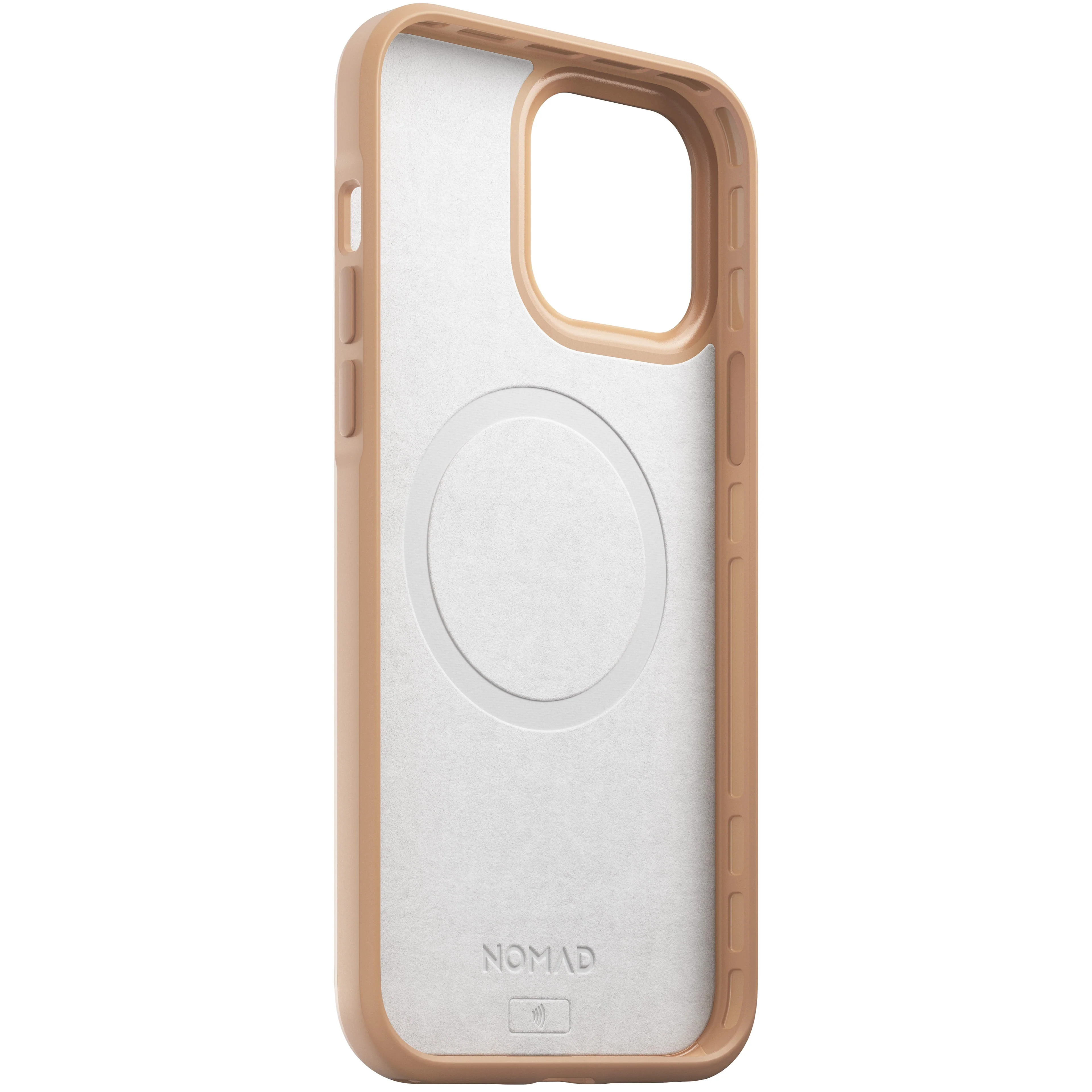 Nomad Modern Leather Case w/ MagSafe For iPhone 13 Pro Max - NATURAL - Image 8