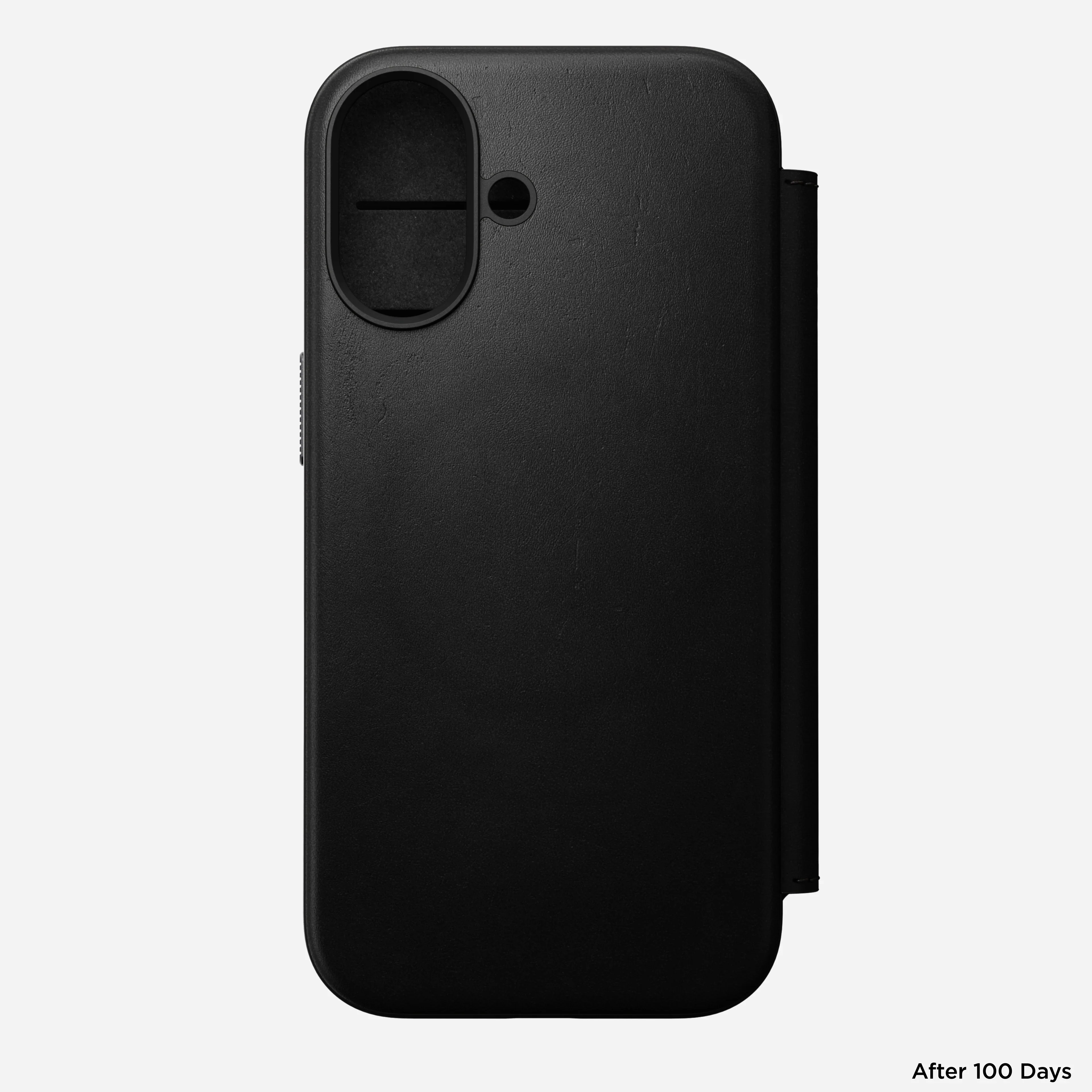 Nomad Modern Leather Folio MagSafe Case iPhone 17 – Black - Image 3