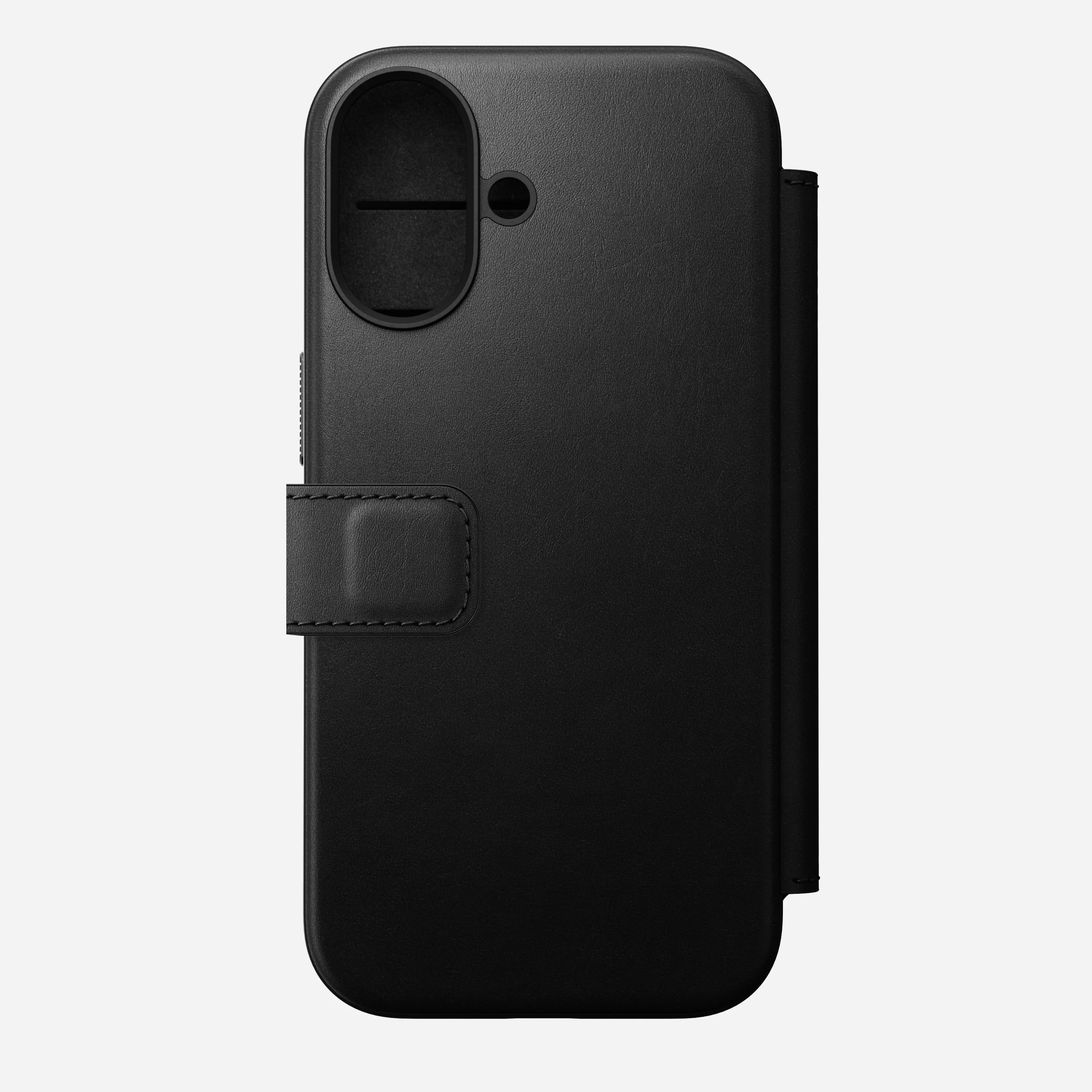 Nomad Modern Leather Folio MagSafe Case iPhone 17 – Black - Image 4