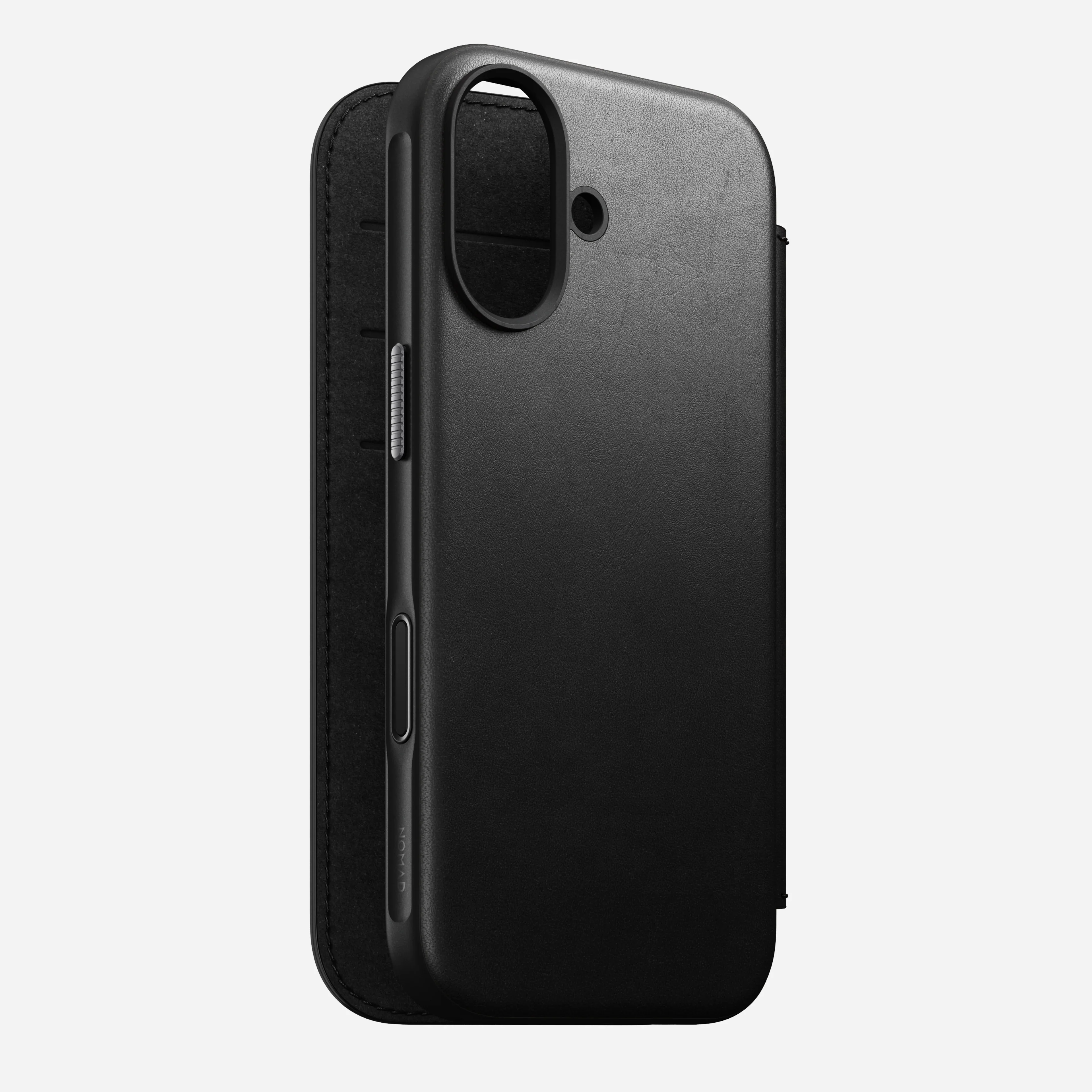 Nomad Modern Leather Folio MagSafe Case iPhone 17 – Black - Image 7