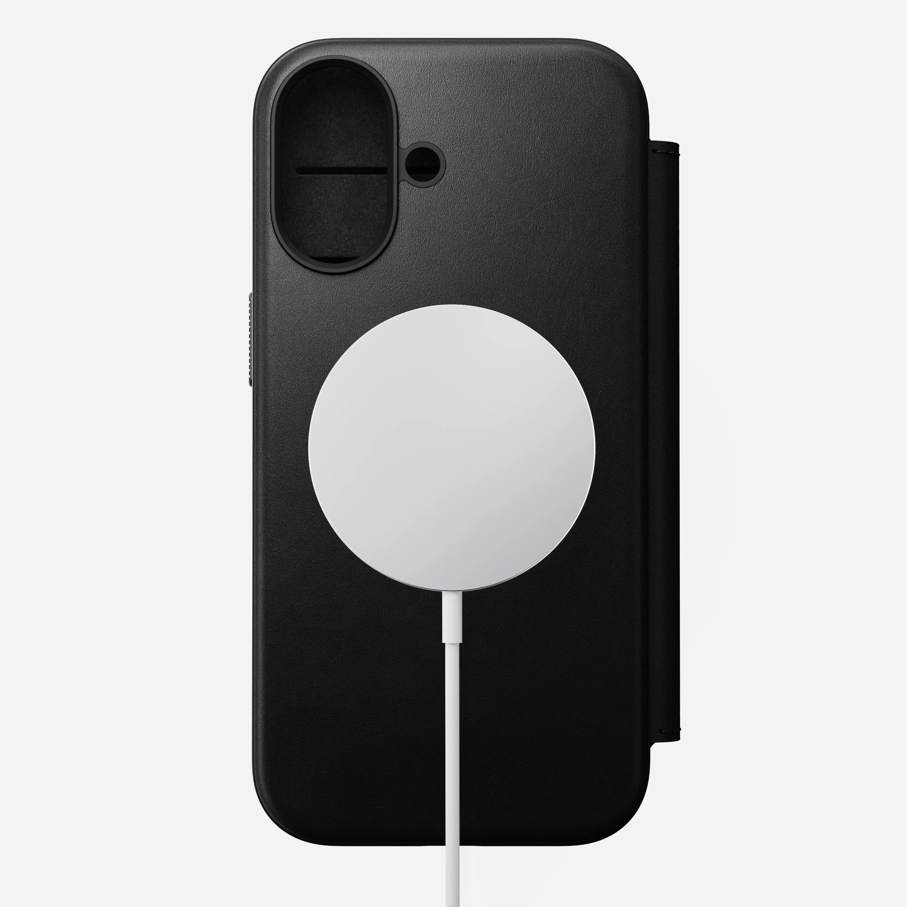 Nomad Modern Leather Folio MagSafe Case iPhone 17 – Black - Image 9