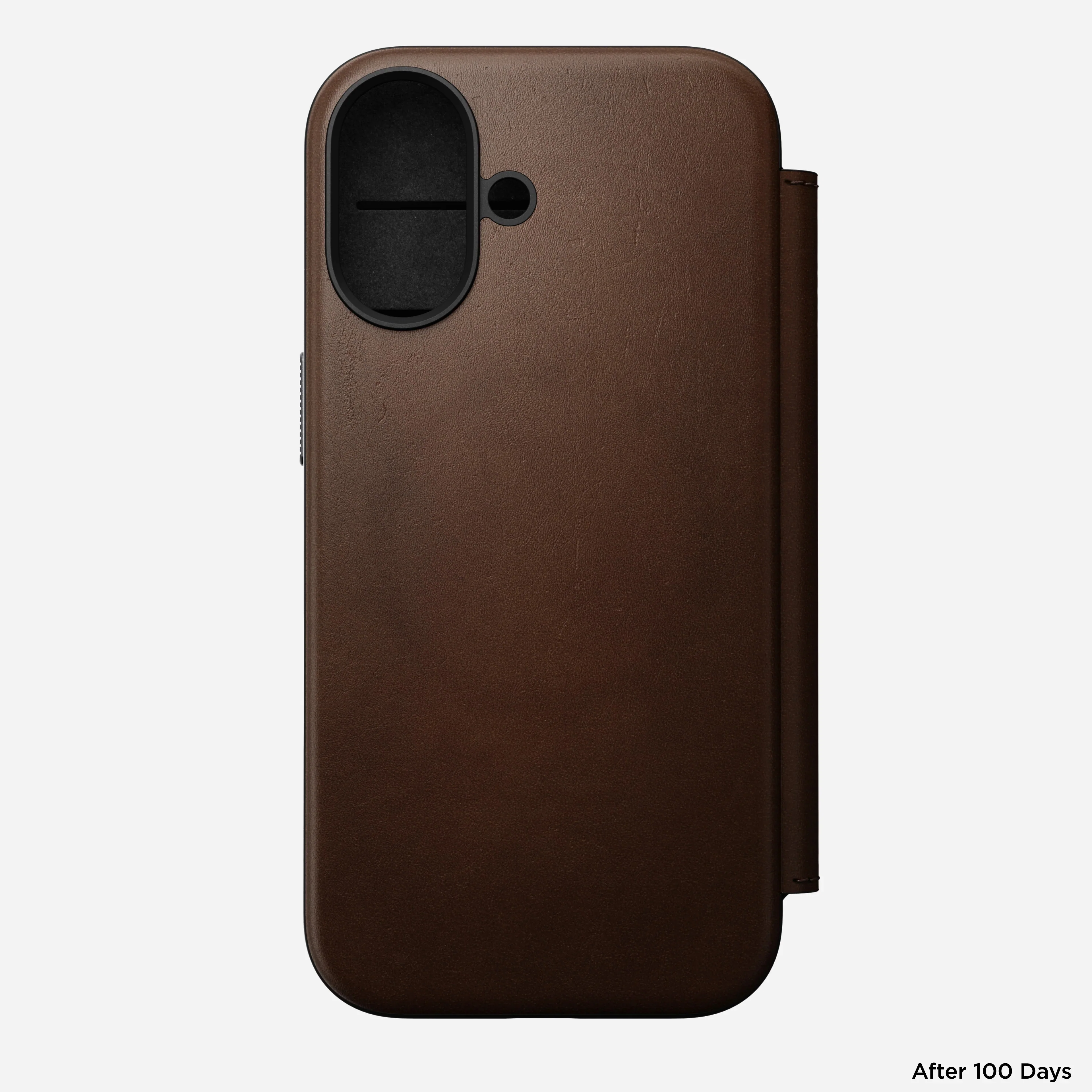 Nomad Modern Leather Folio MagSafe Case iPhone 17 – Brown - Image 3