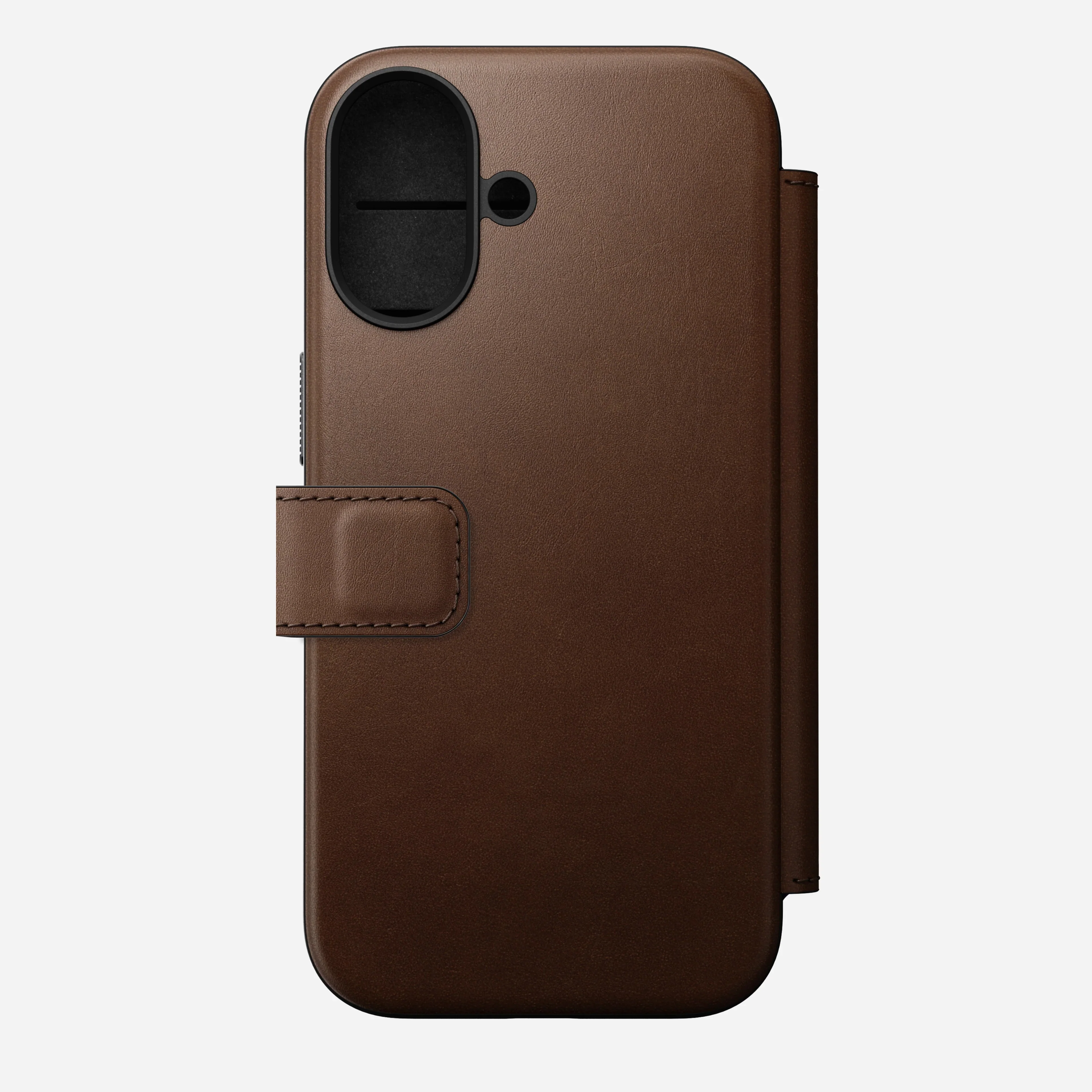 Nomad Modern Leather Folio MagSafe Case iPhone 17 – Brown - Image 4