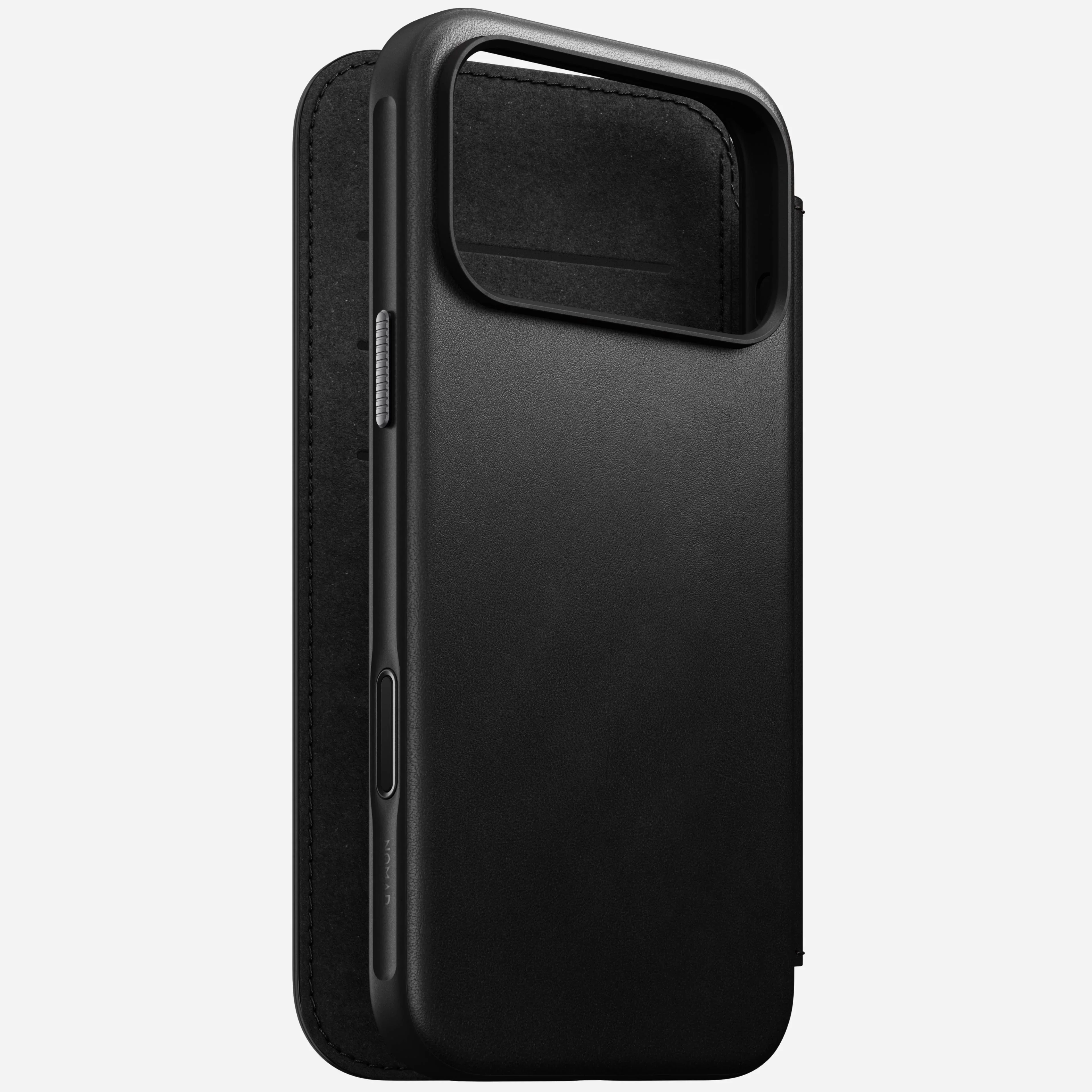 Nomad Modern Leather Folio MagSafe Case iPhone 17 Pro – Black - Image 4