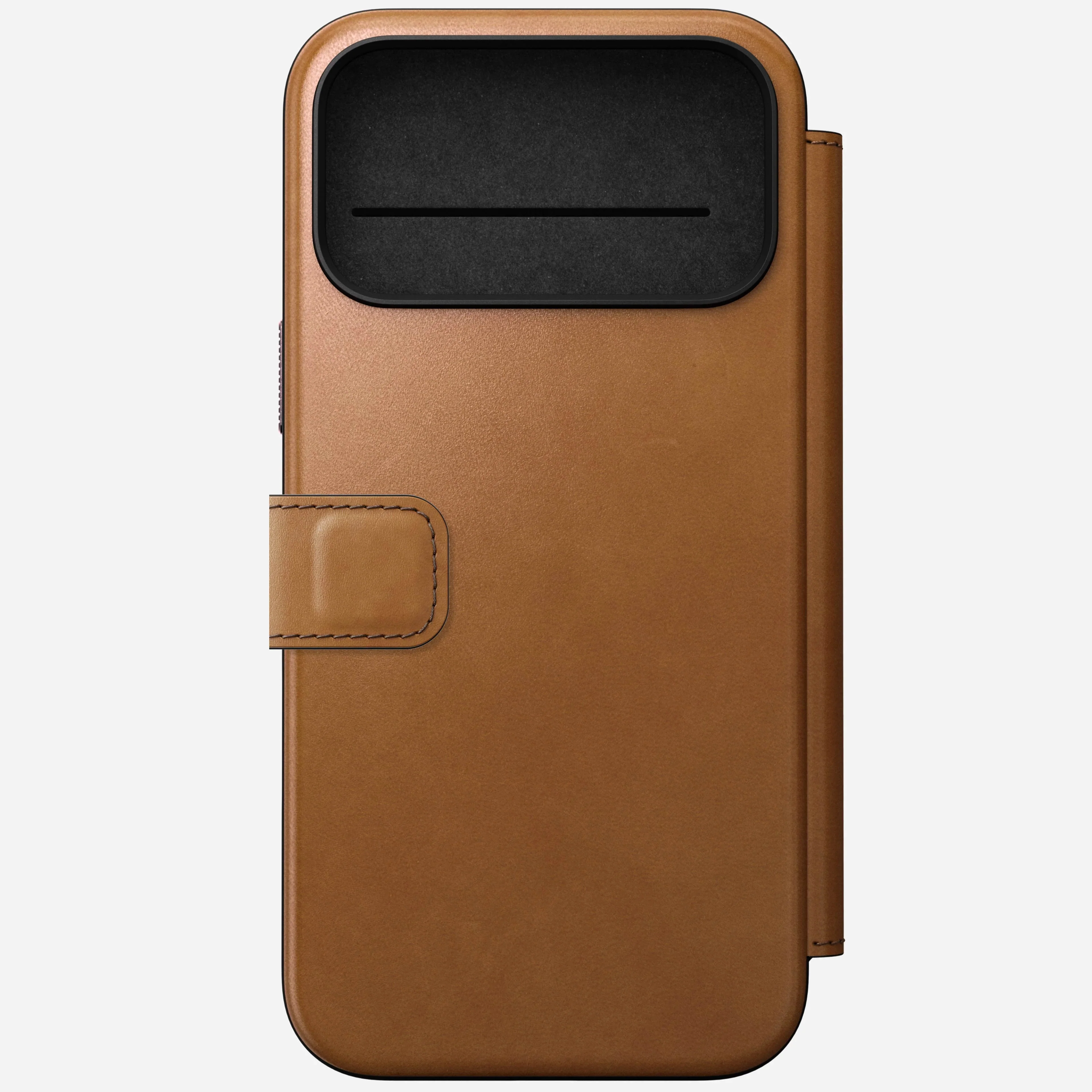 Nomad Modern Leather Folio MagSafe Case iPhone 17 Pro – English Tan - Image 7