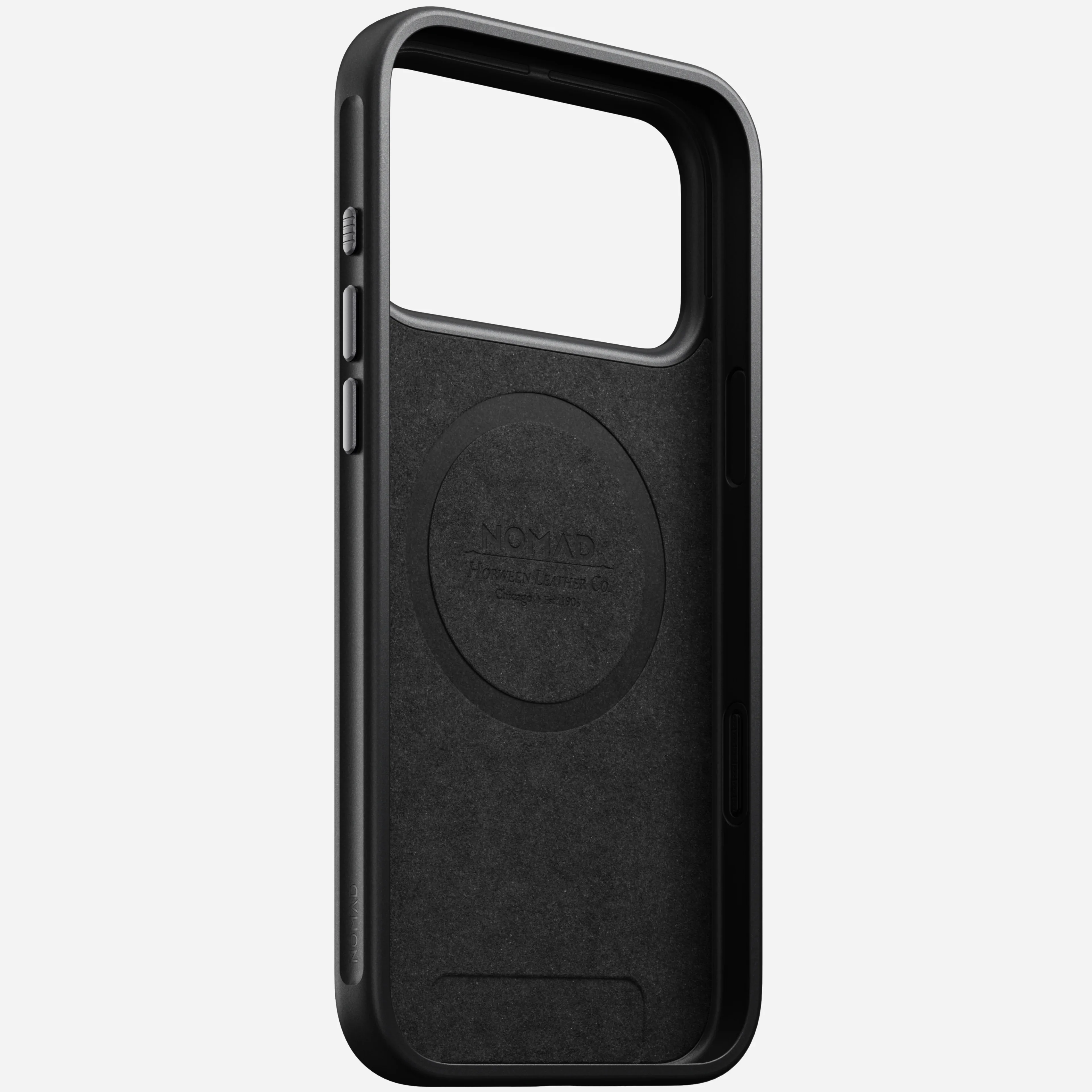 Nomad Modern Horween Leather MagSafe Case iPhone 17 Pro – Black - Image 3