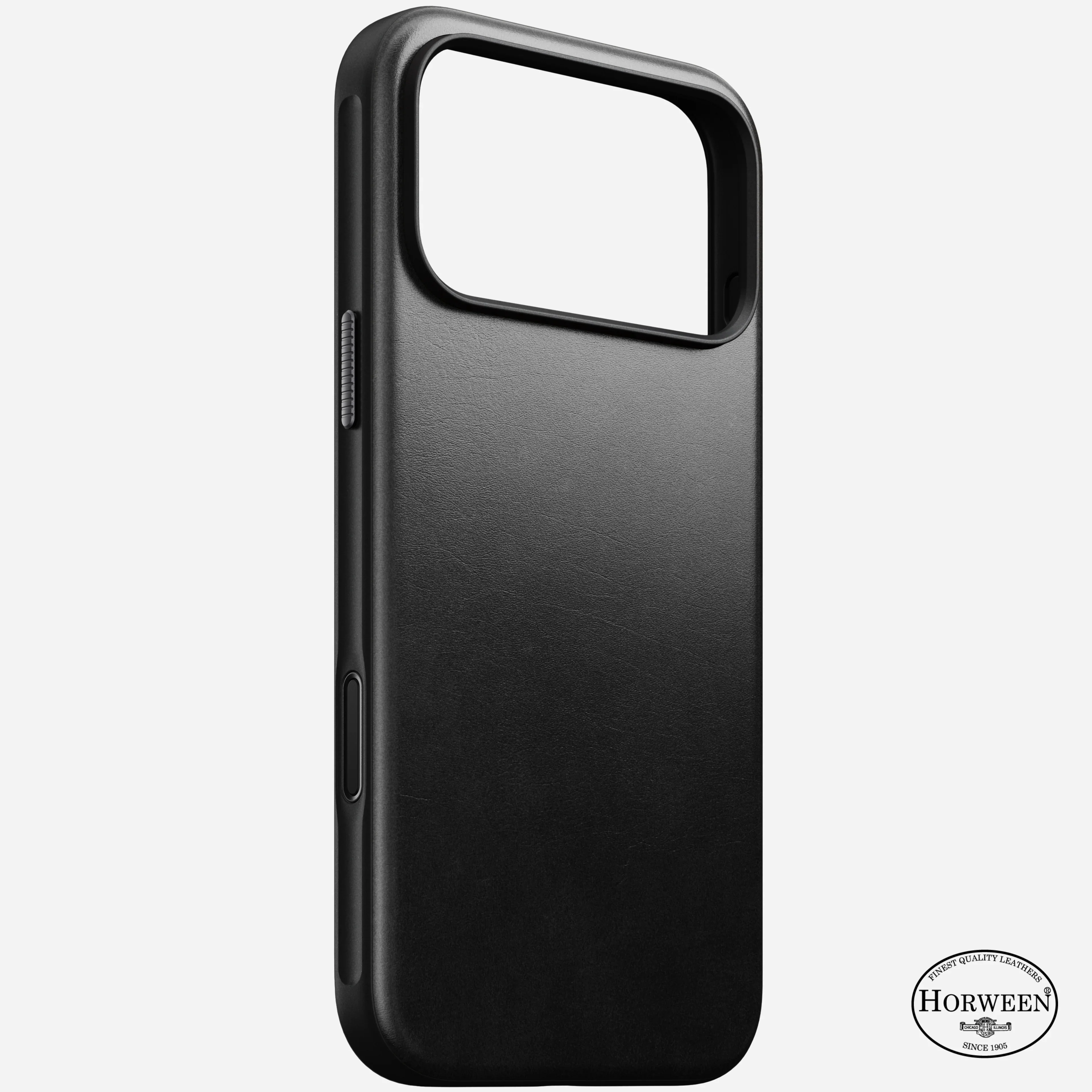 Nomad Modern Horween Leather MagSafe Case iPhone 17 Pro Max – Black - Image 4