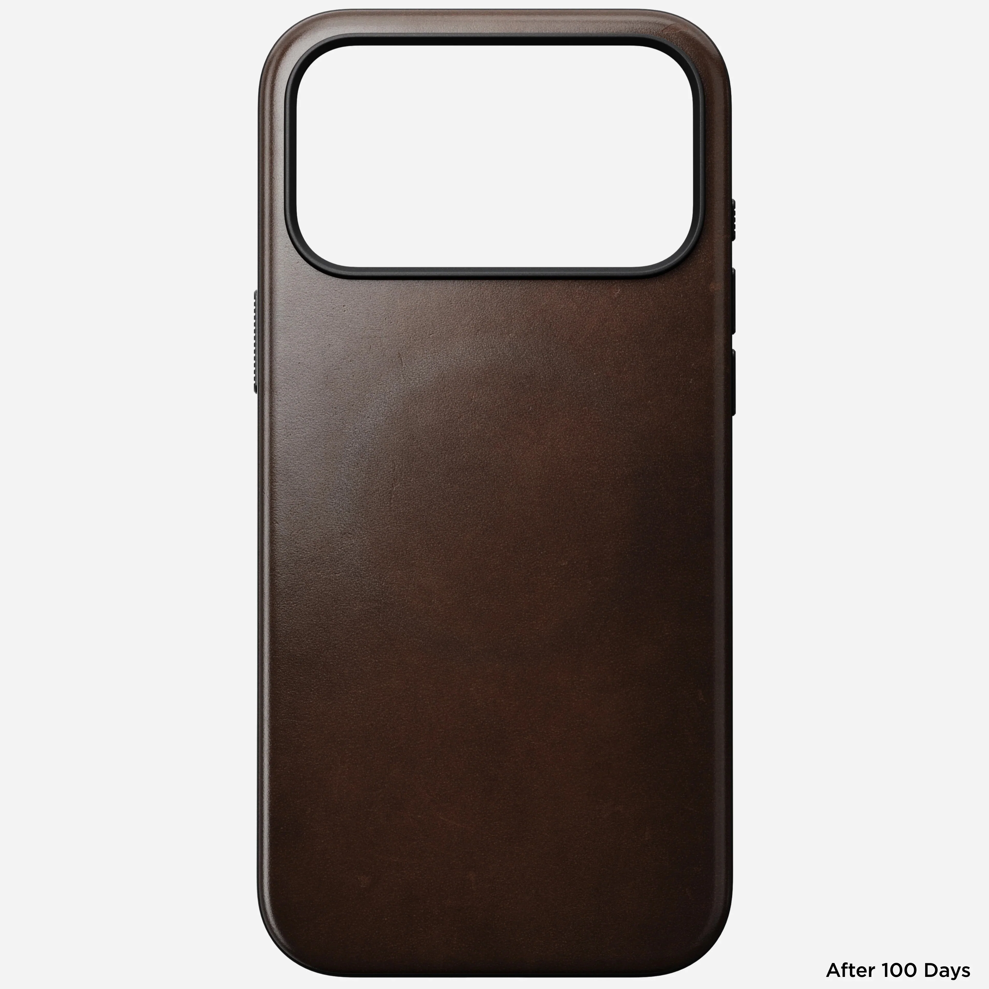 Nomad Modern Horween Leather MagSafe Case iPhone 17 Pro – Rustic Brown - Image 5