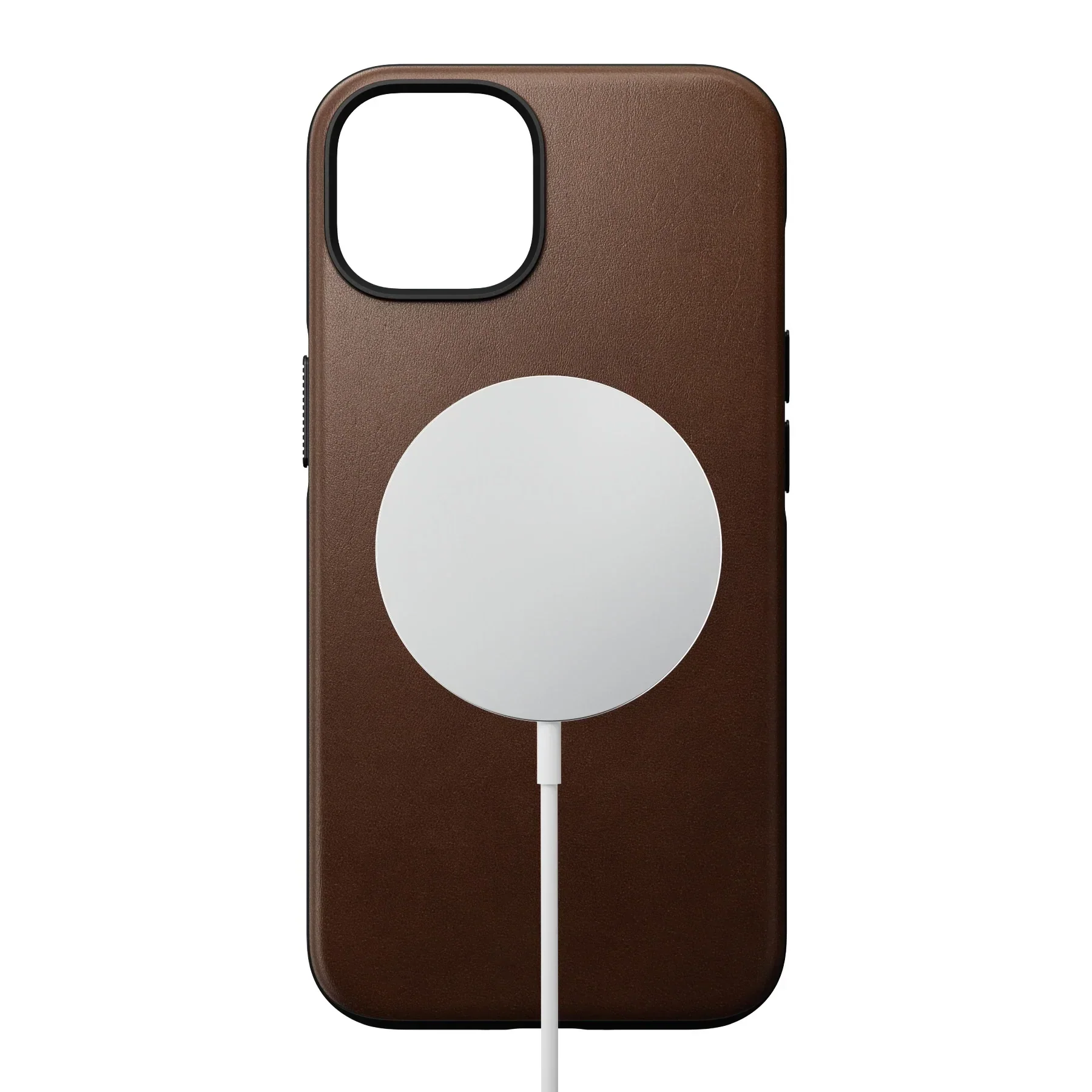 Nomad Modern Leather Case for iPhone 17e/16e/15 standard - Brown - Image 2