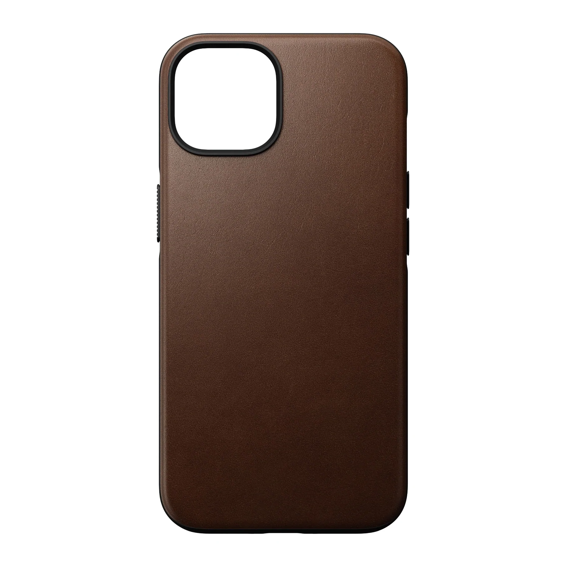 Nomad Modern Leather Case - iPhone 15 Plus - Brown - Image 4