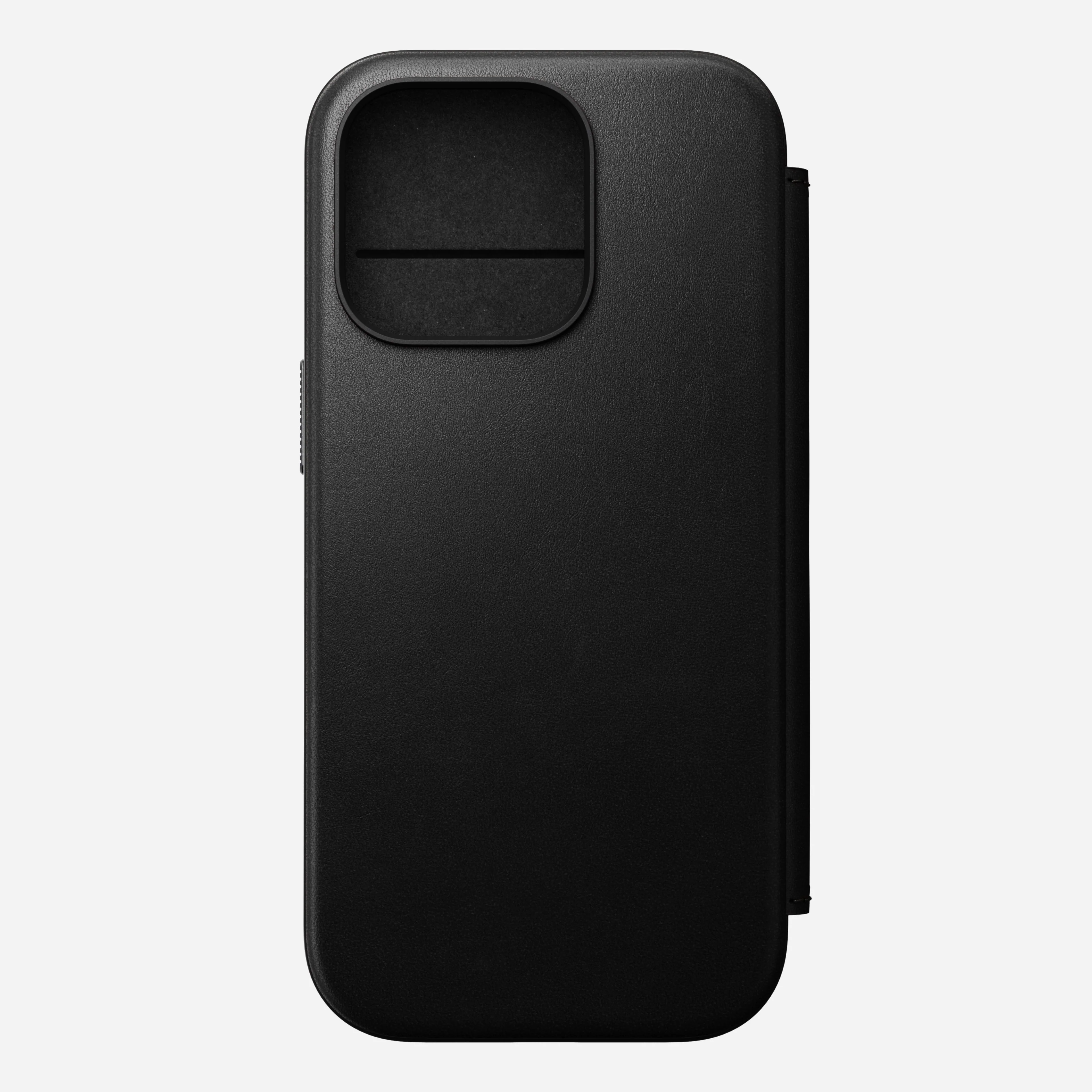Nomad Modern Premium Leather Folio Case iPhone 16 Pro 6.3 - Black - Image 7