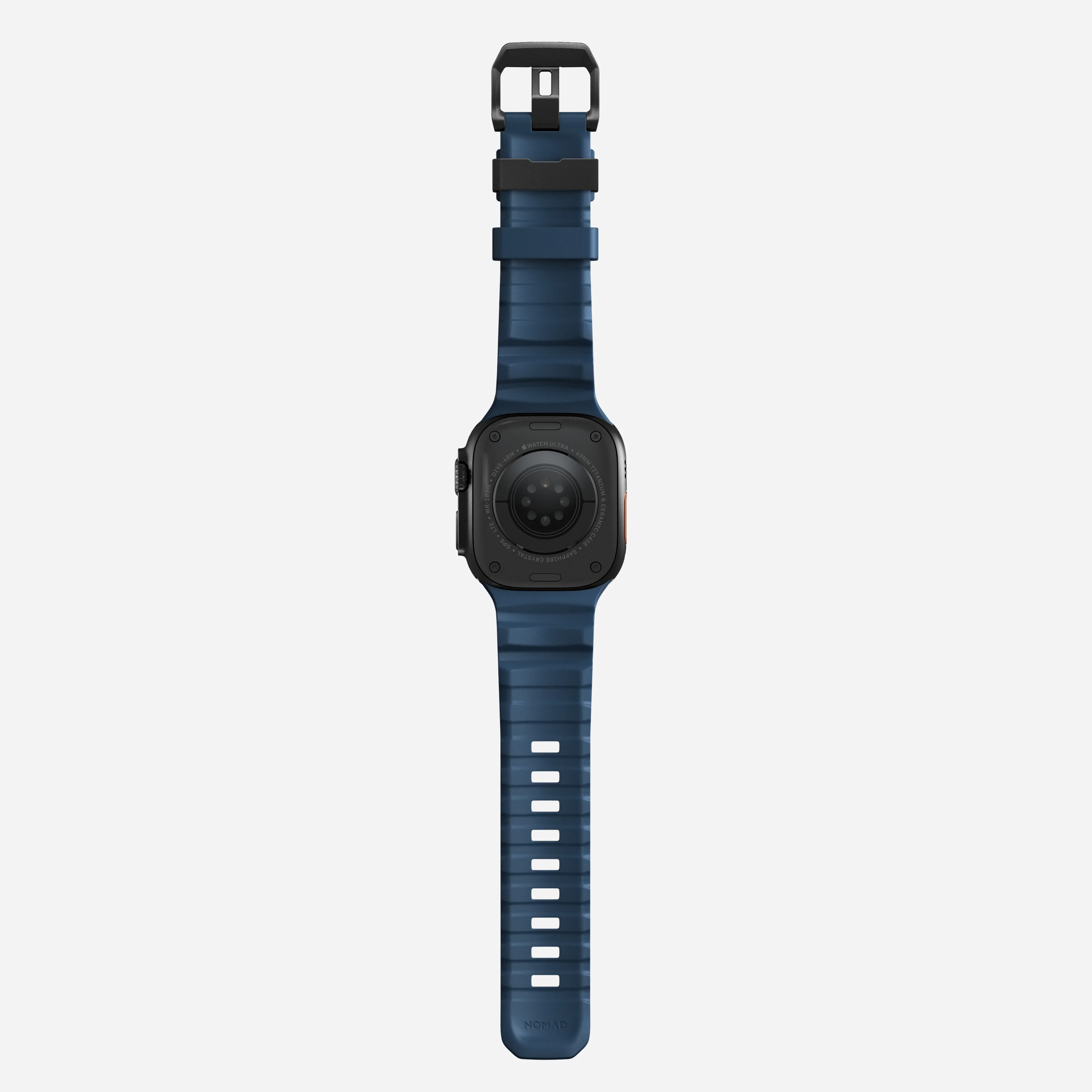 Nomad Rocky Point Band for Apple Watch 42-49 & Ultra 1 - 3 - Atlantic (Black Hardware) - Image 6