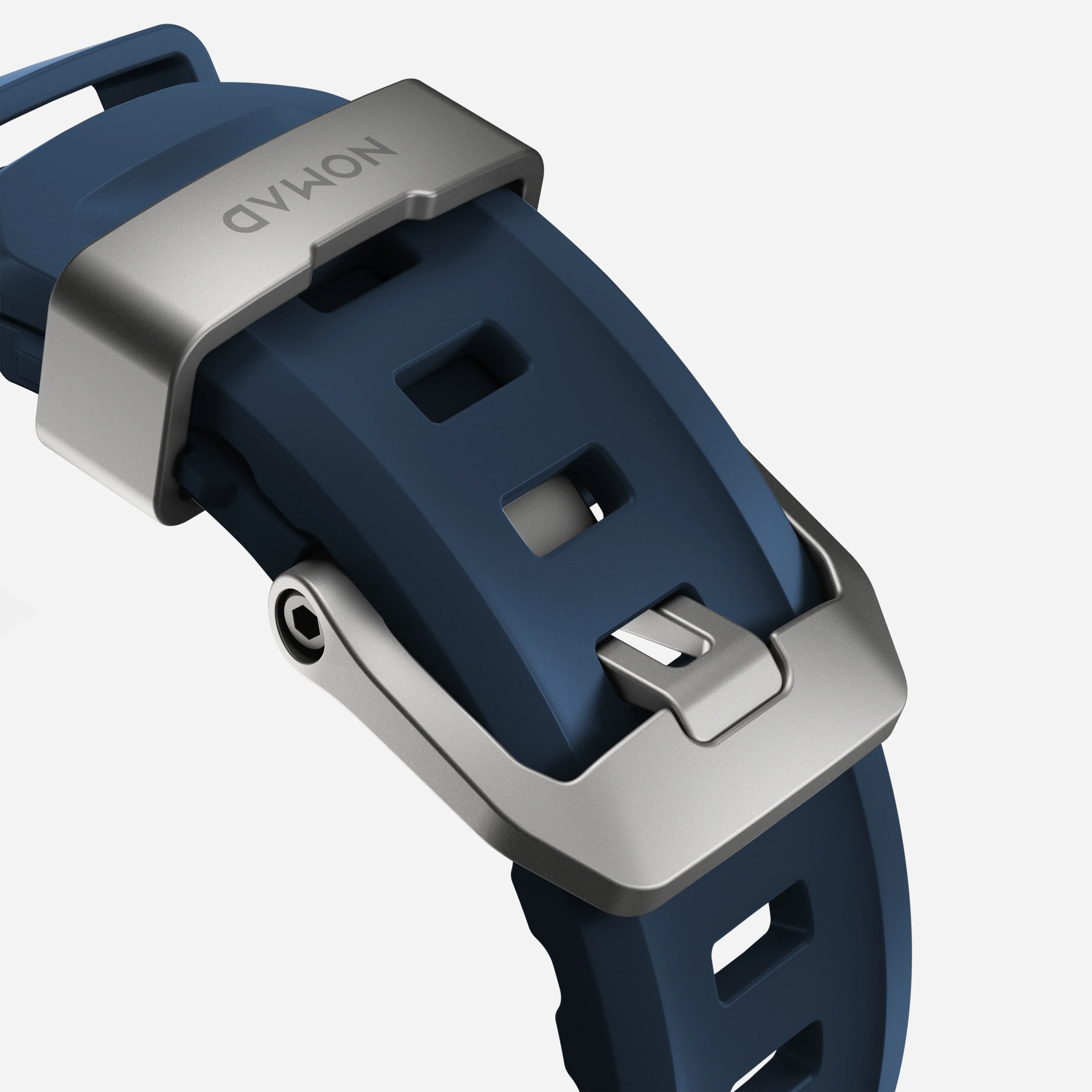 Nomad Rocky Point Band for Apple Watch 42-49 & Ultra 1 - 3 - Atlantic (Natural Hardware) - Image 6