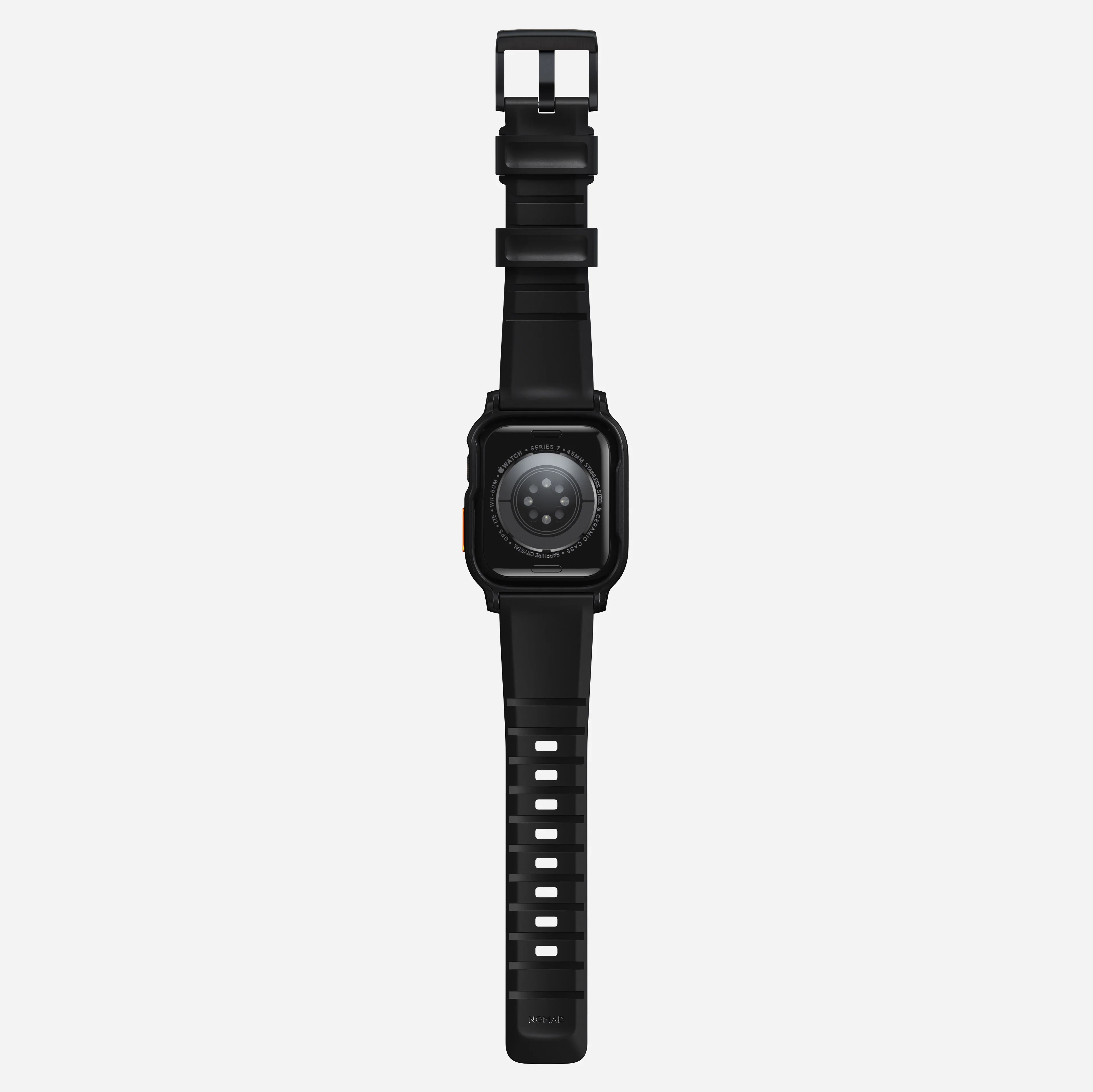 Nomad Rugged Apple Watch Case & Band 44m / 45mm - Black Hardware - Image 2