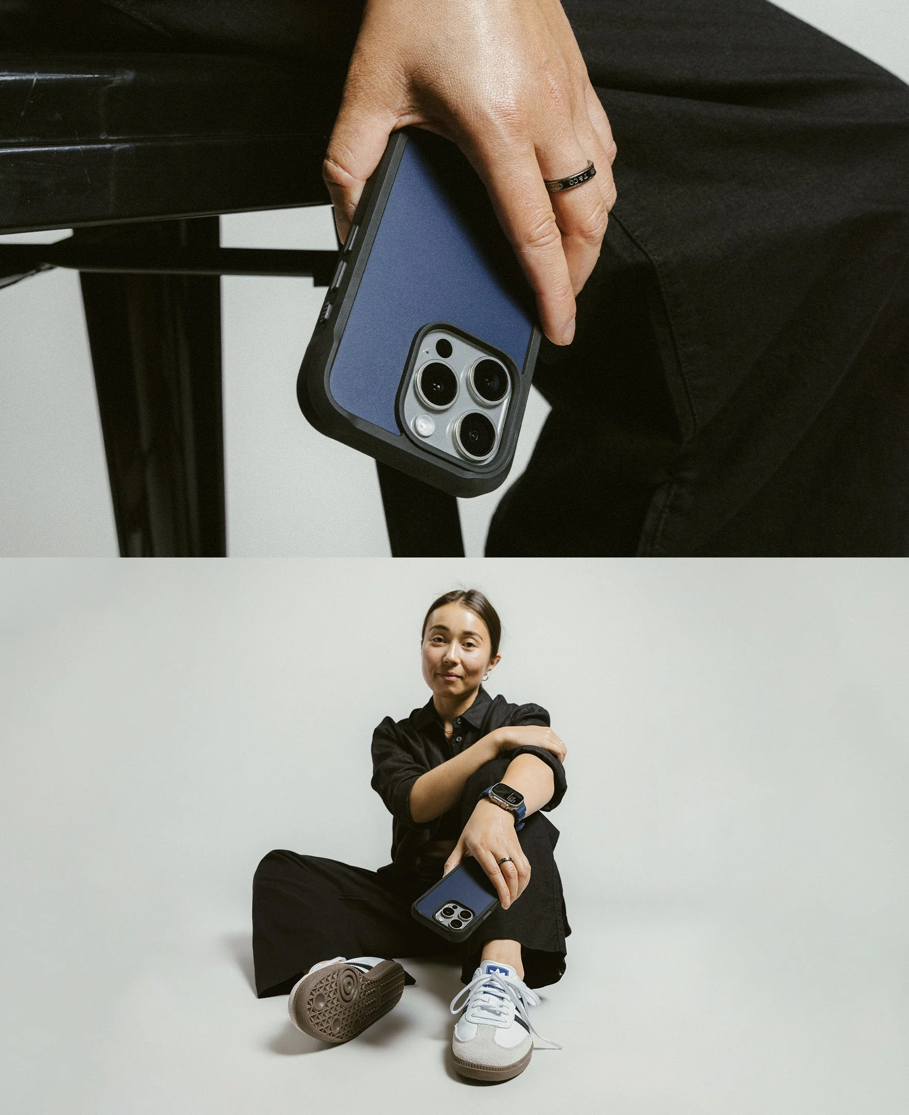 Nomad Rugged Case & MagSafe for iPhone 16 Pro 6.3 - Atlantic Blue - Image 8