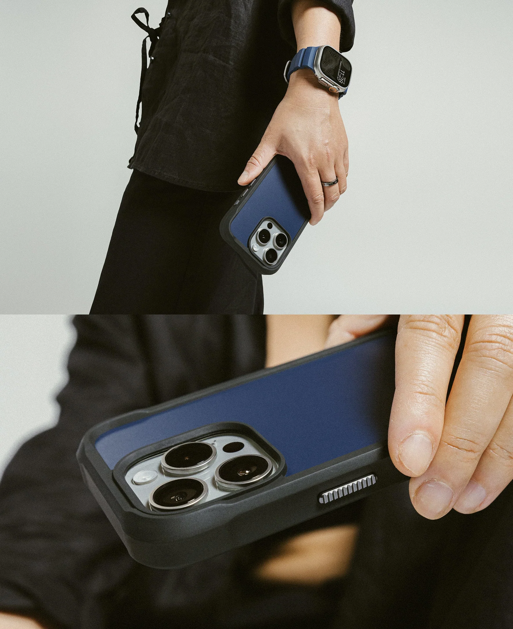 Nomad Rugged Case & MagSafe for iPhone 16 Pro 6.3 - Atlantic Blue - Image 9