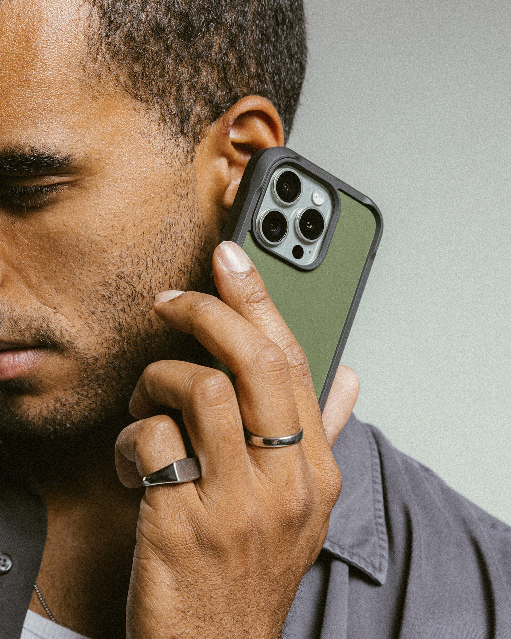 Nomad Rugged Case & MagSafe for iPhone 16 Pro 6.3 - Forest Green - Image 6