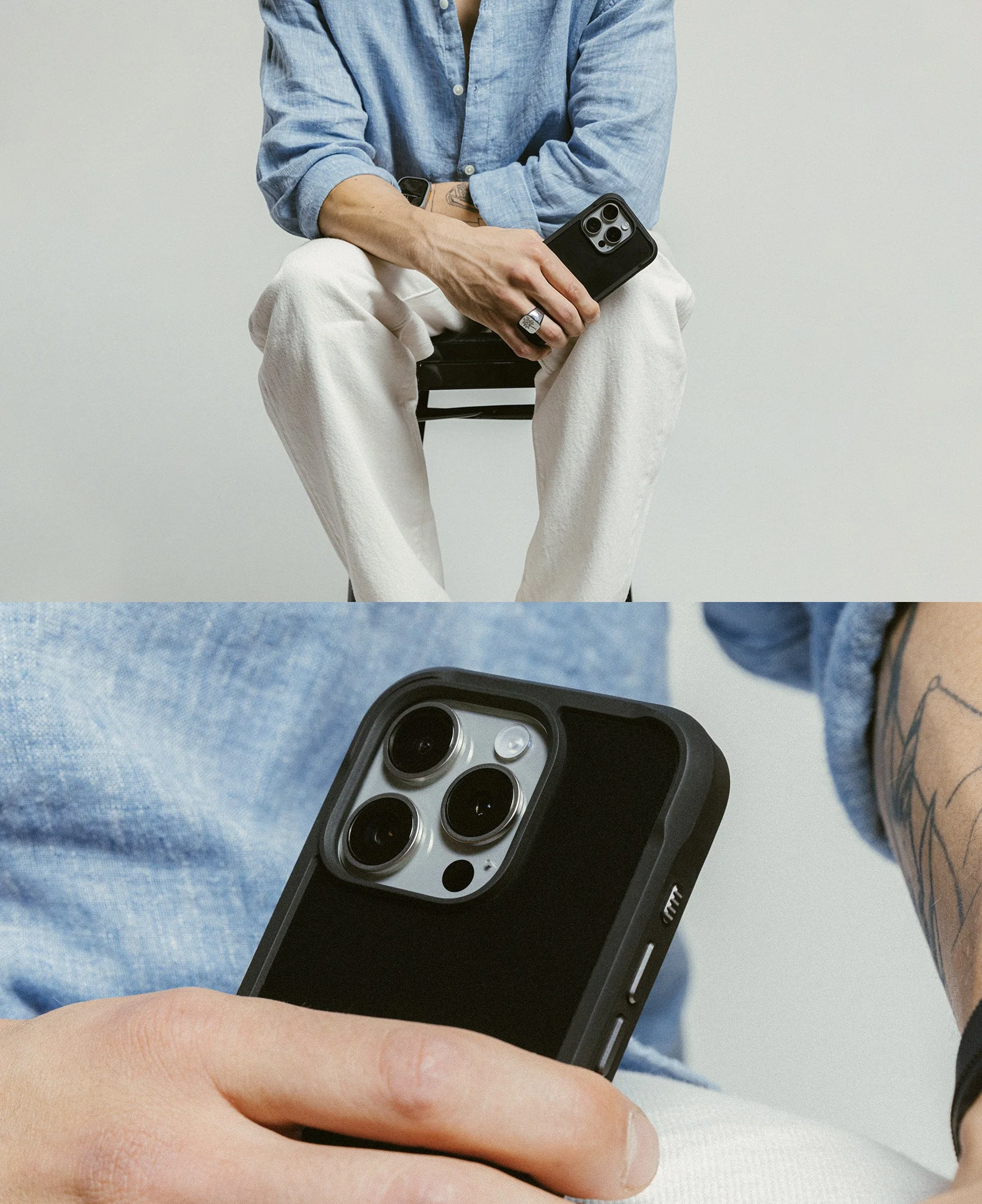 Nomad Rugged Case & MagSafe for iPhone 16 Pro 6.3 - Black - Image 7