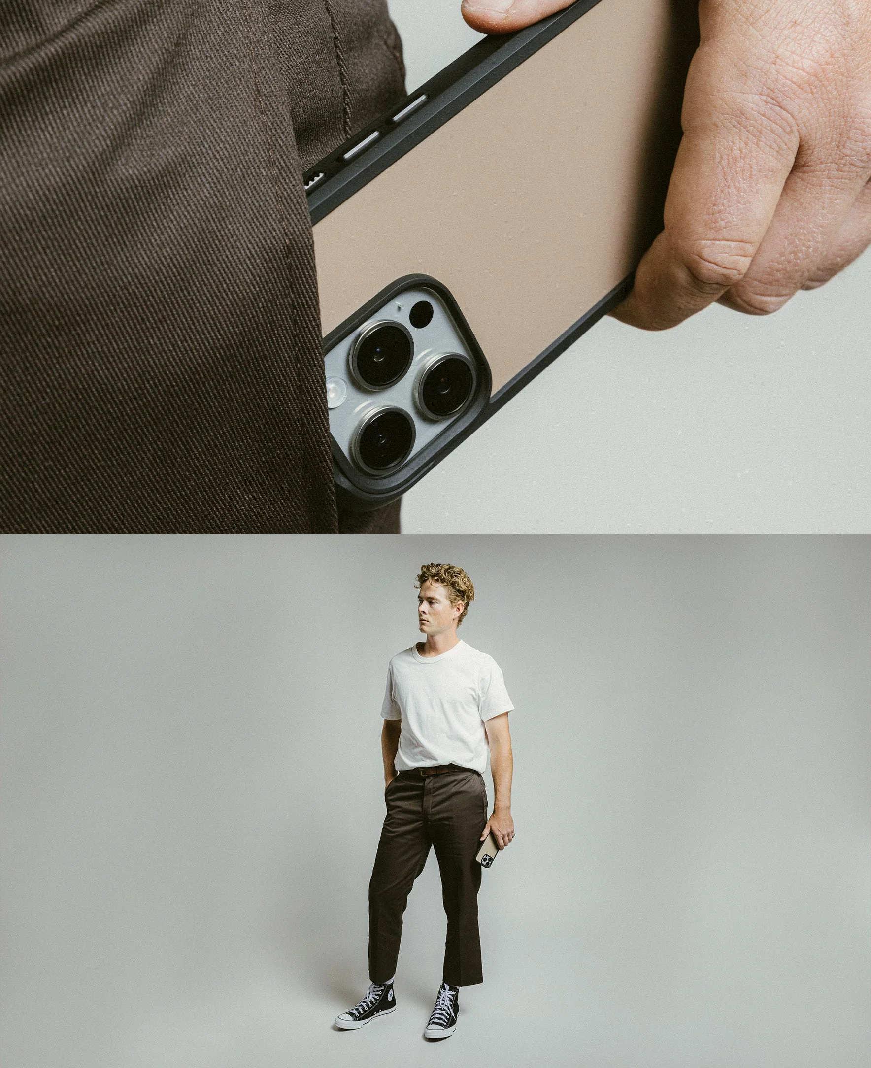 Nomad Rugged Case & MagSafe for iPhone 16 Pro 6.3 - Desert - Image 5