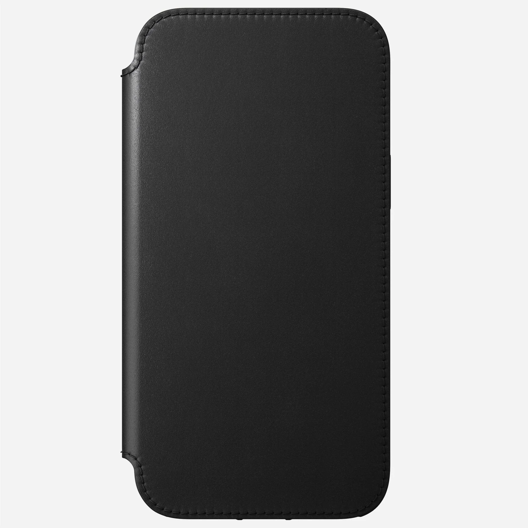 Nomad Rugged Folio Case w/ Horween Leather For iPhone 12 Pro Max - BLACK - Image 3