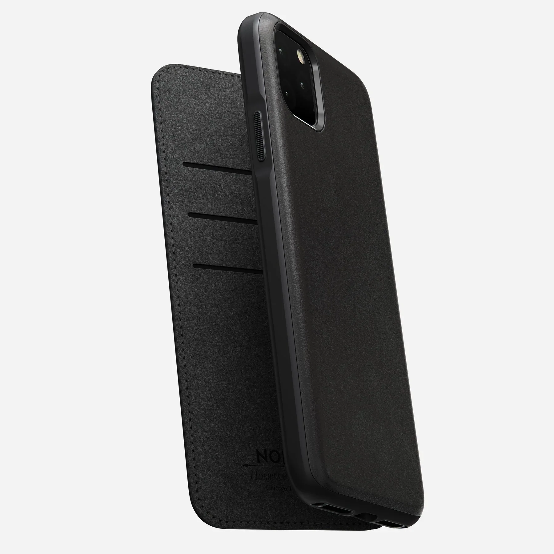 Nomad Rugged Folio Wallet Case w/ Horween Leather For iPhone 11 Pro Max - Image 4