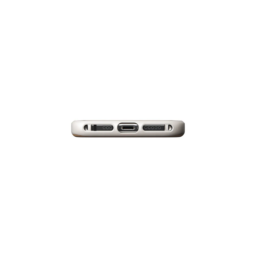 Nomad Rugged Horween Leather Case w/ MagSafe For iPhone 12/12 Pro - Natural - Image 2