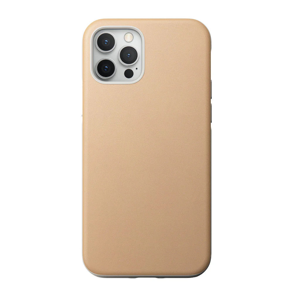 Nomad Rugged Horween Leather Case w/ MagSafe For iPhone 12/12 Pro - Natural - Image 4
