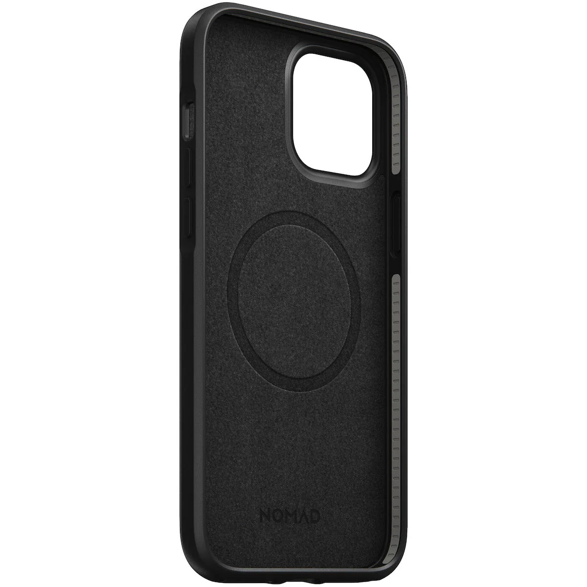 Nomad Rugged Leather Case w/ MagSafe For iPhone 12 Pro Max - Black - Image 7